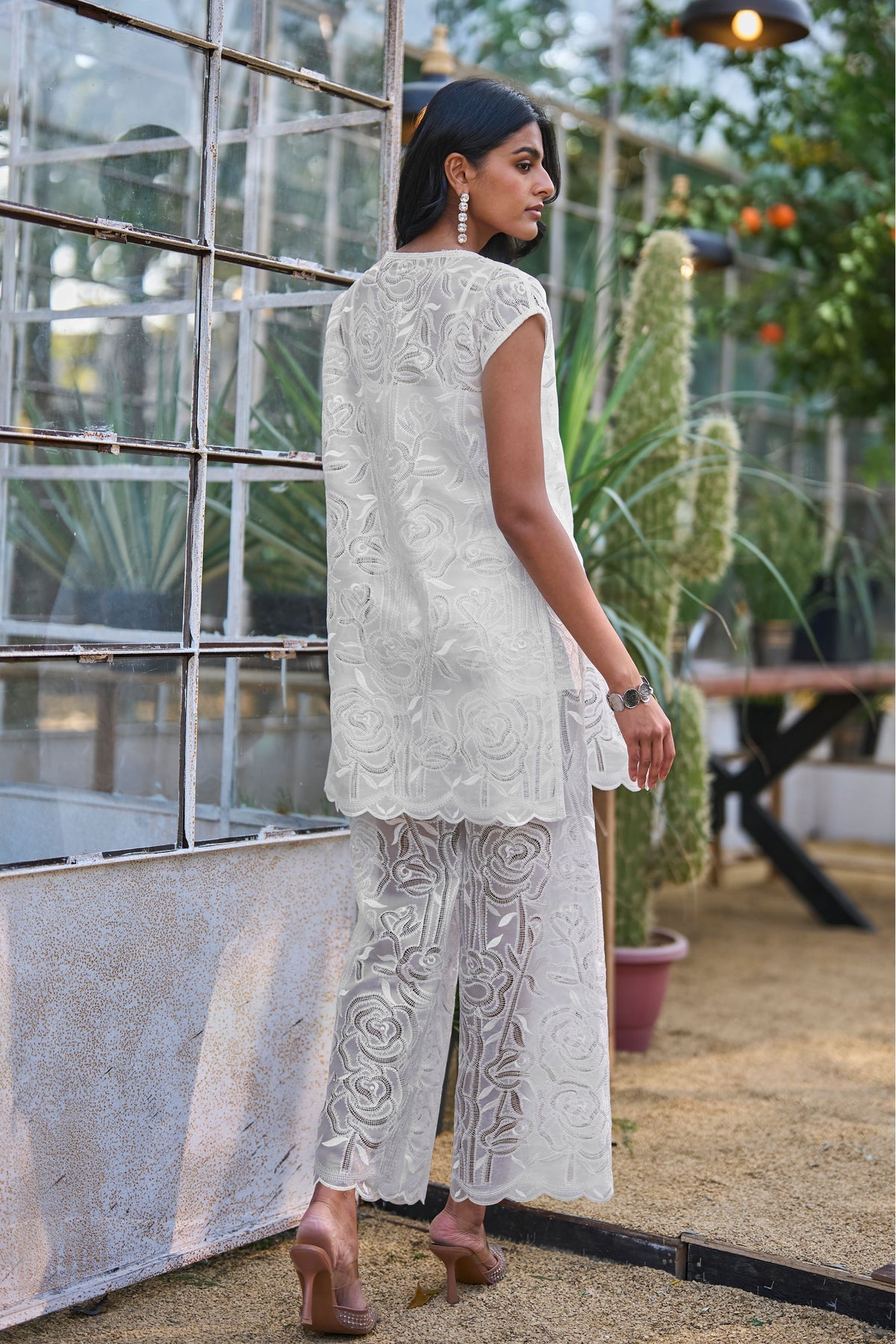 Ivory Lace Tunic