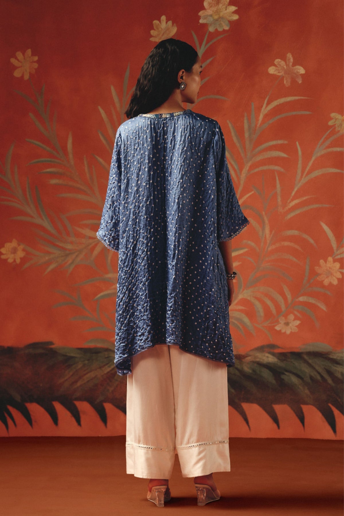 Long V Neck Tunic
