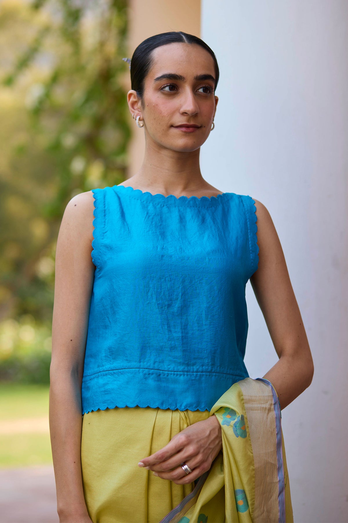 Grassling Jamdani Saree