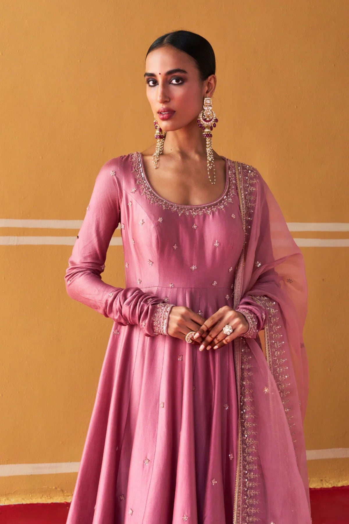 Pankul Anarkali Set