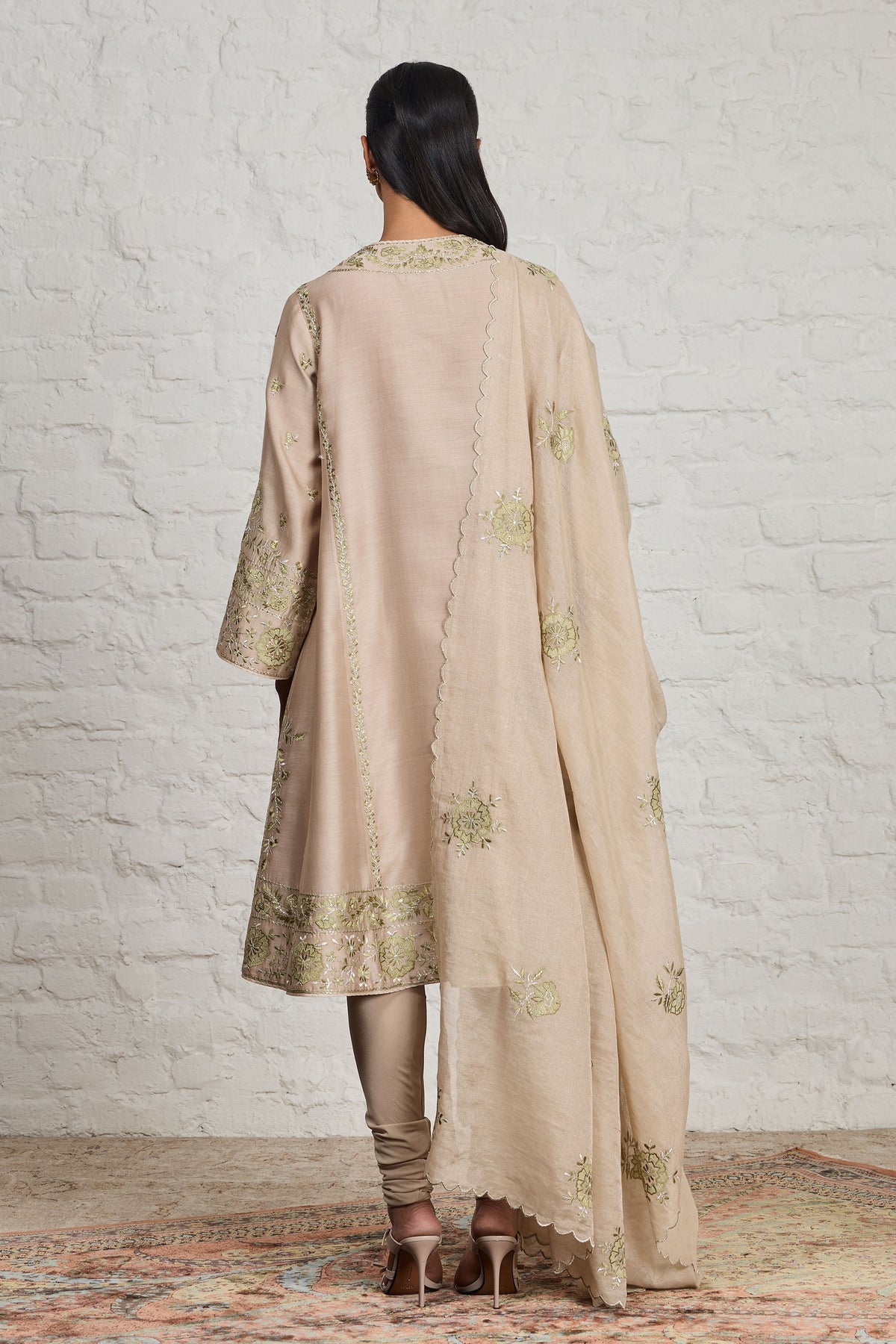 Valerie Beige Kurta Set