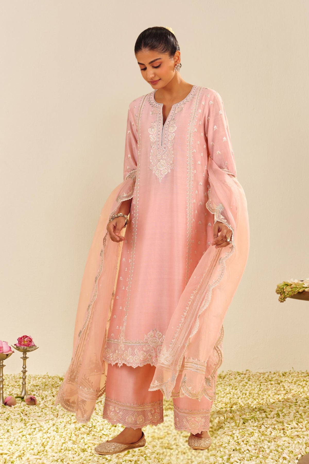 Sumaiya Pink Kurta Set