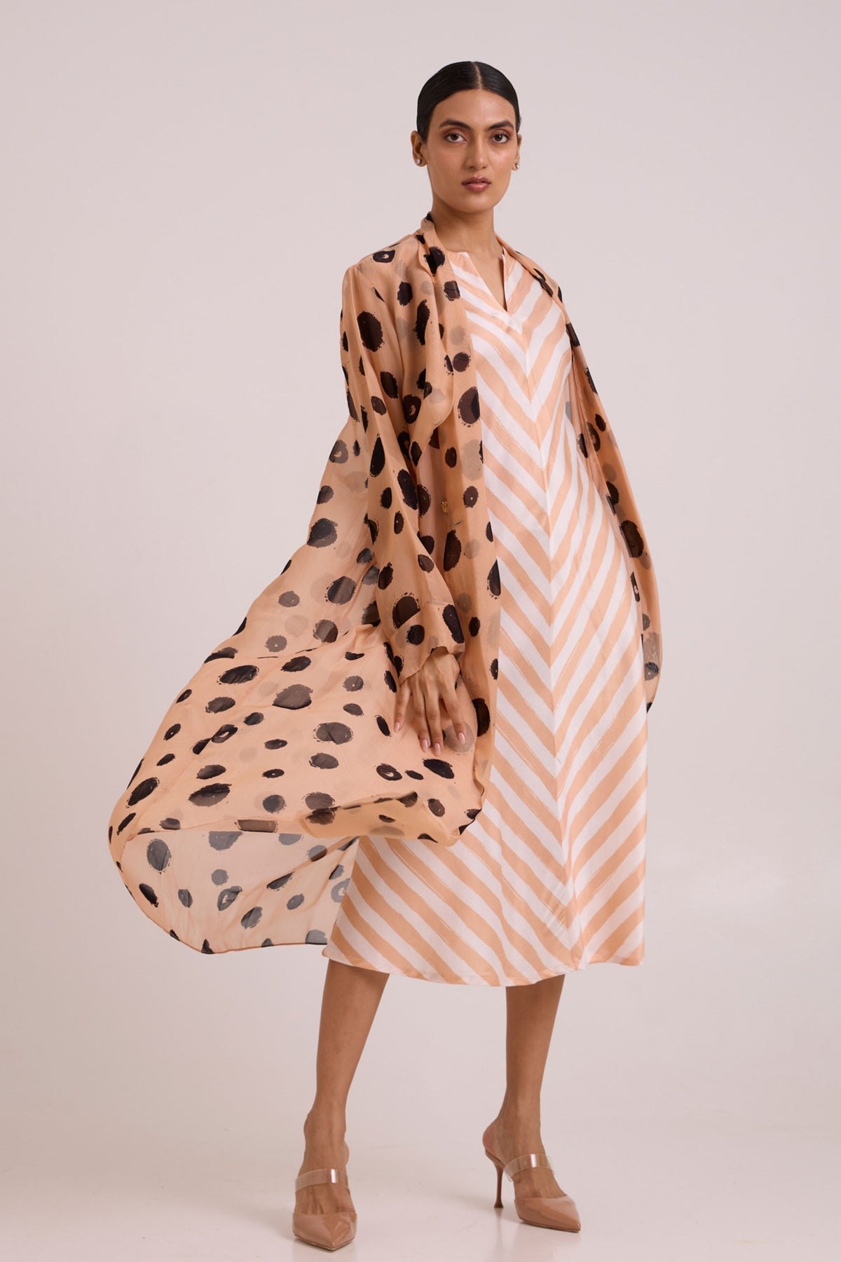 Neo Almond Slip Dress