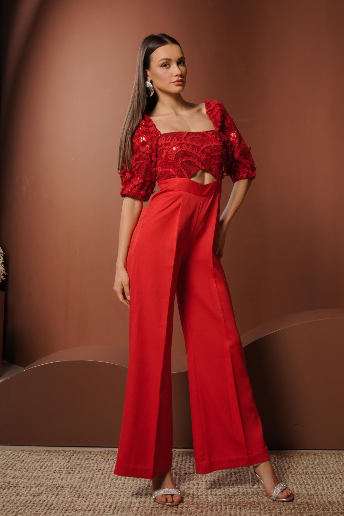 Sequinned Jumpsuit