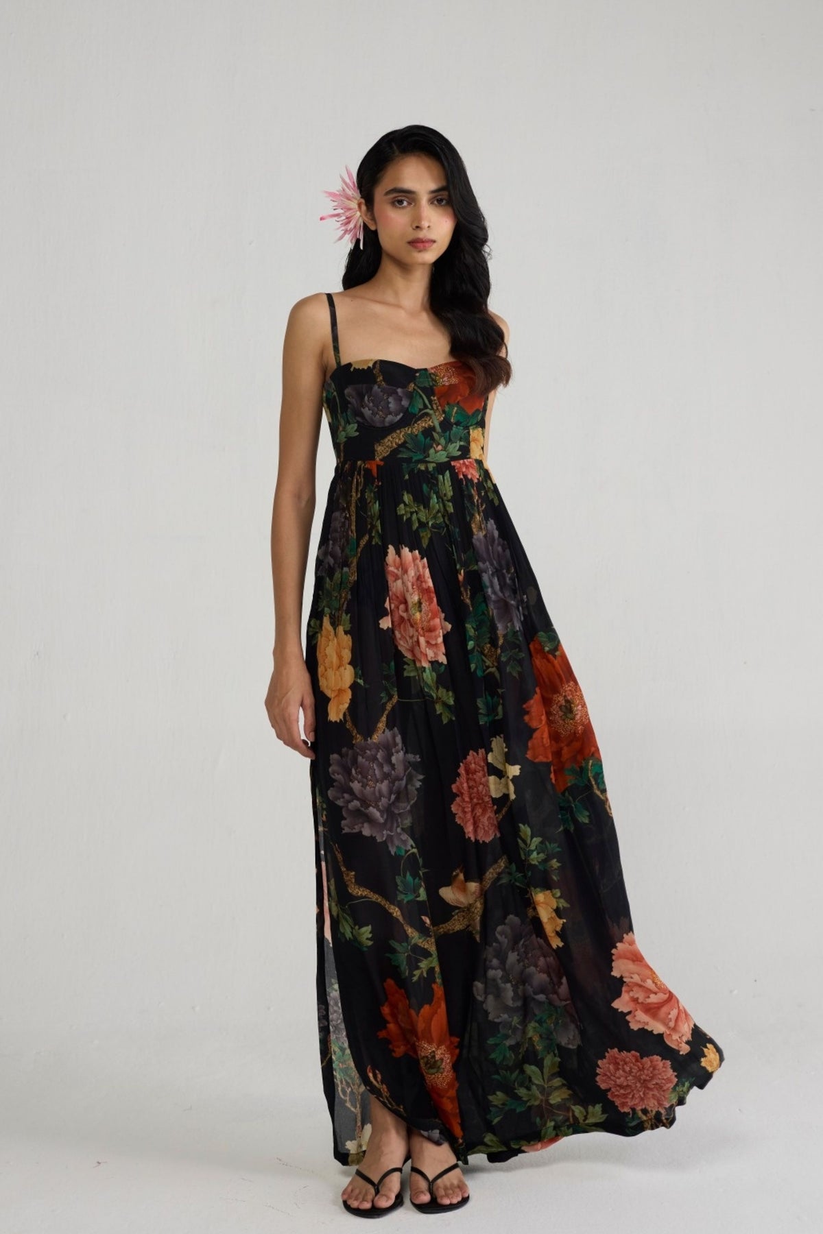 Himari Crepe Bralette Dress