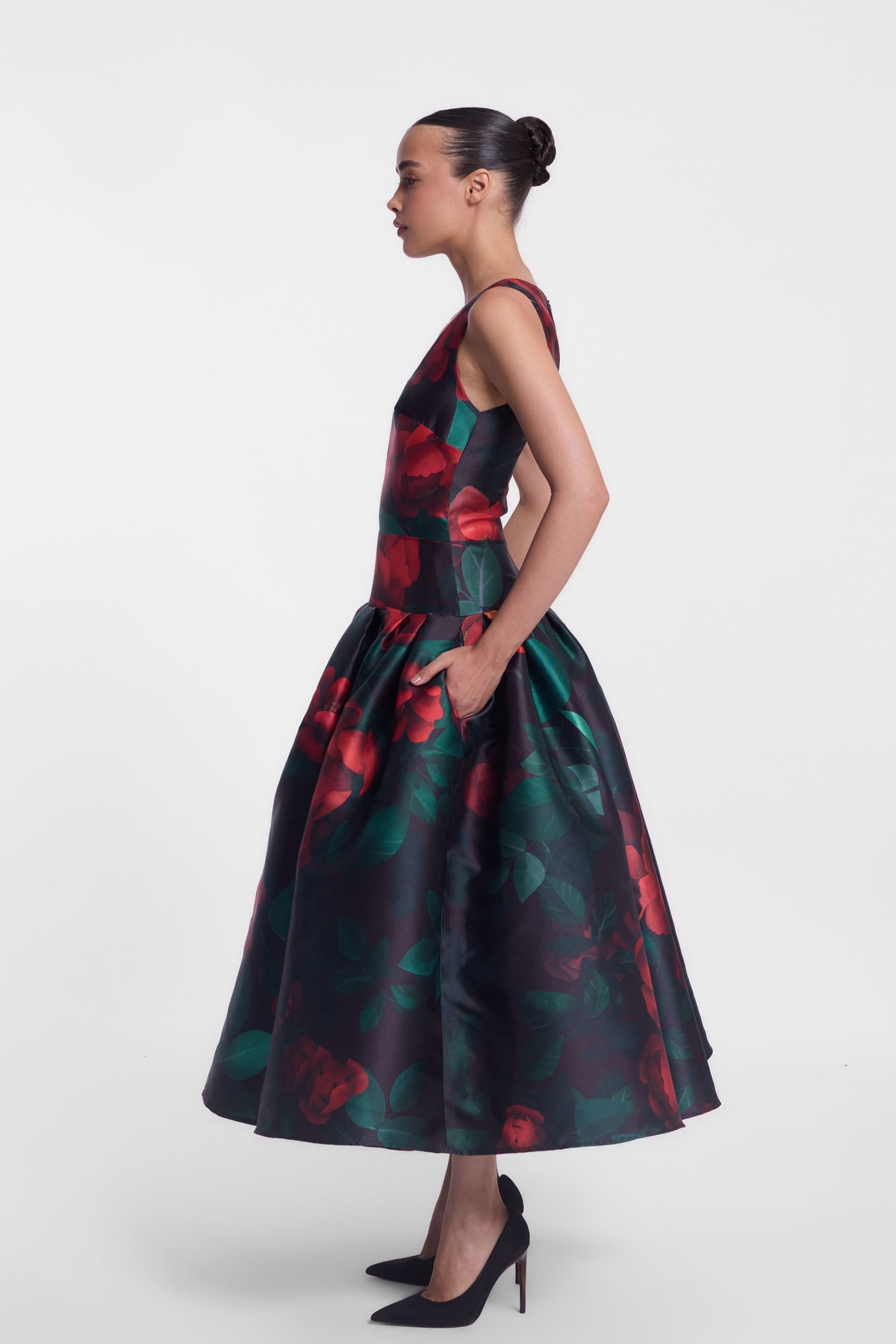 Racer Drop-waisted Midi