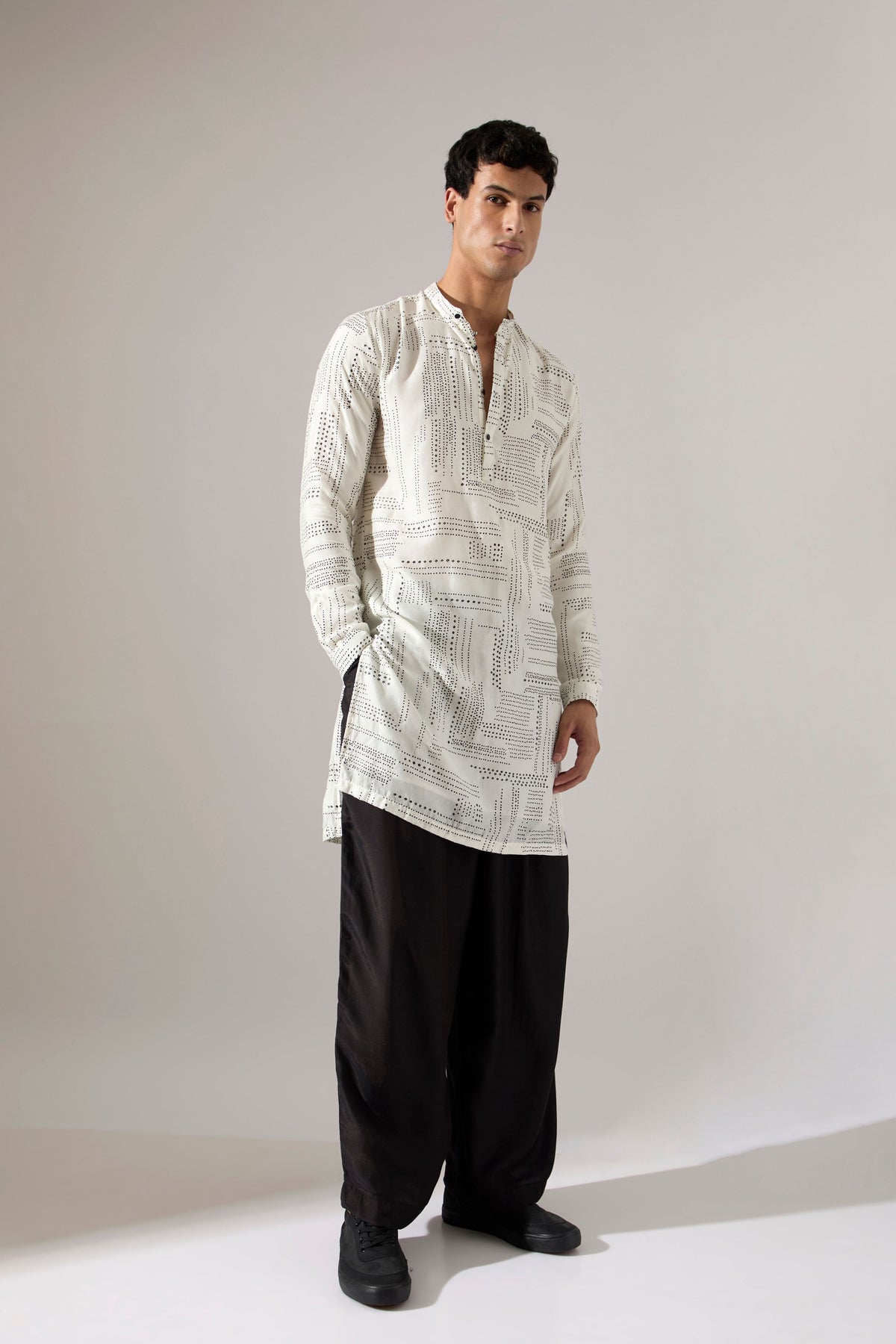 Michael Dots Kurta Set