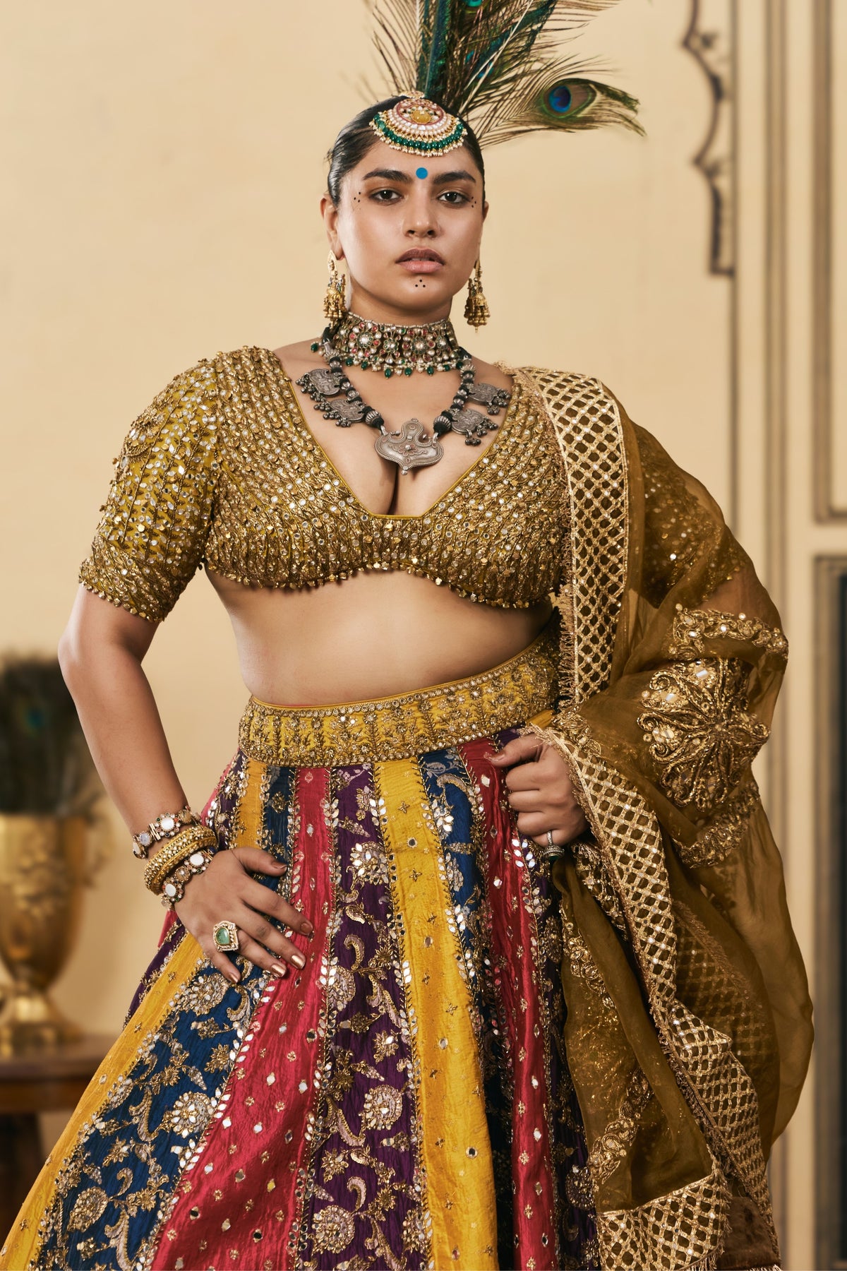 Rangotsav Organza Lehenga Set