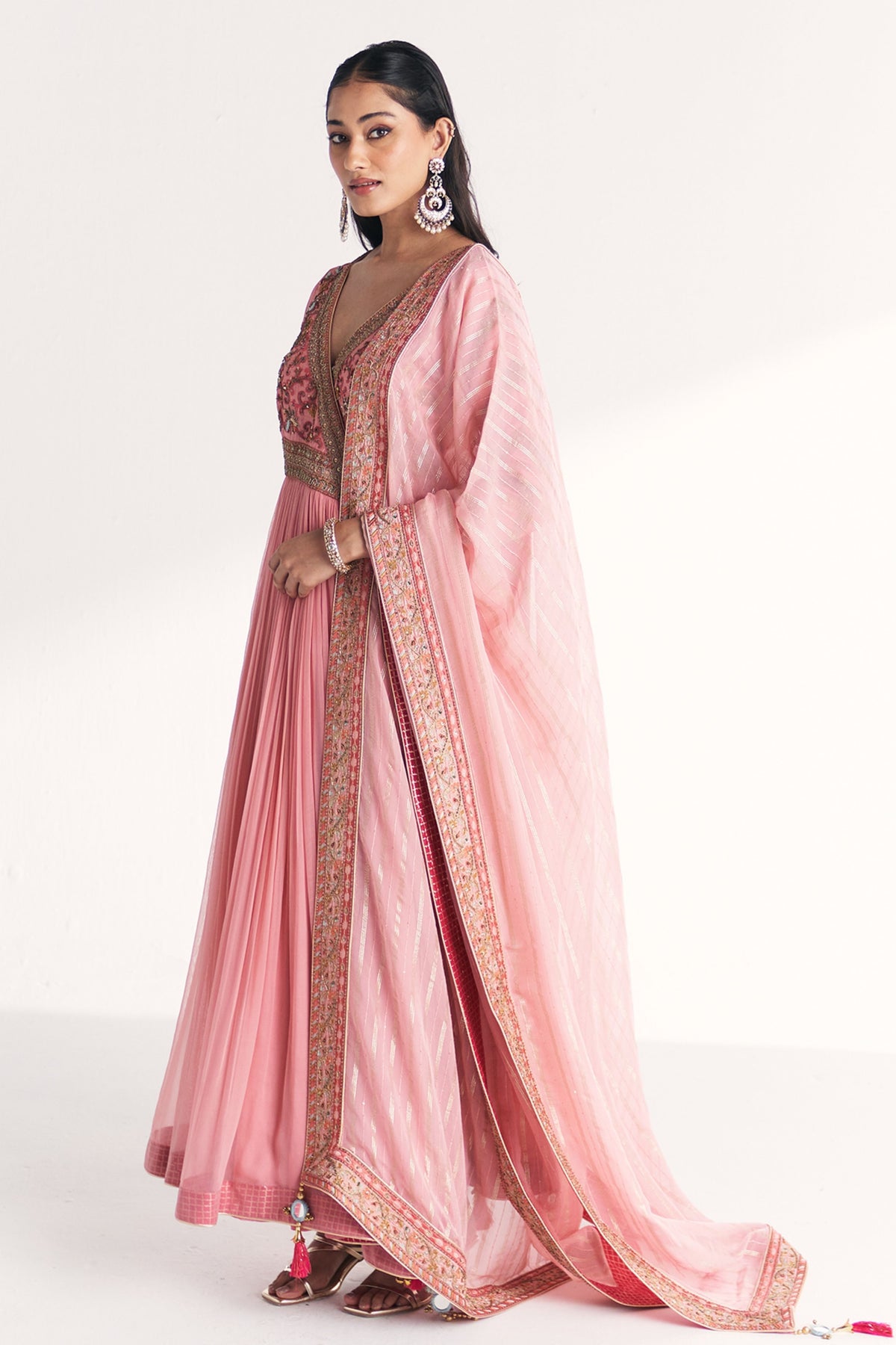 Kamya Light Pink Anarkali