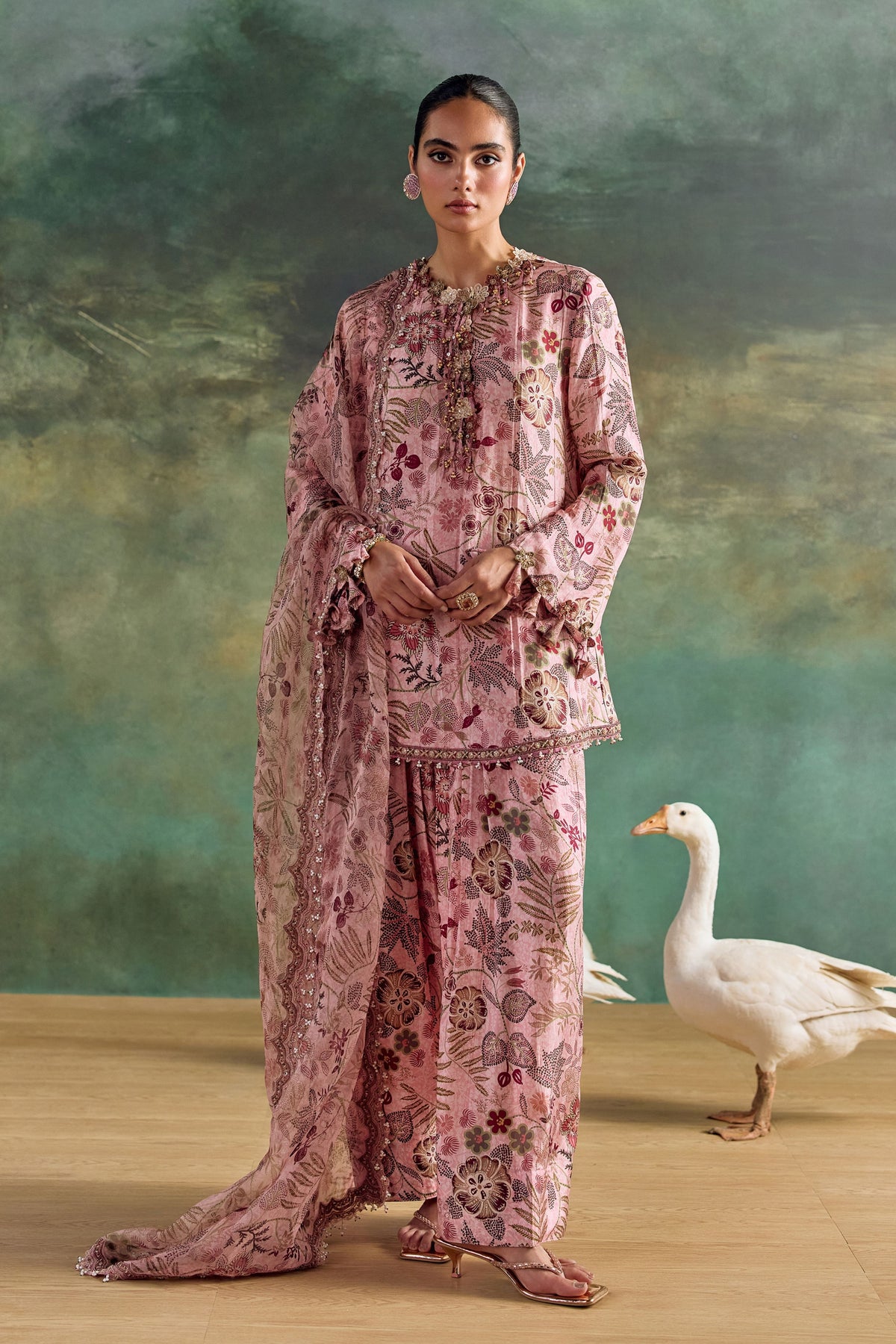 Bloom Short Kurta Set