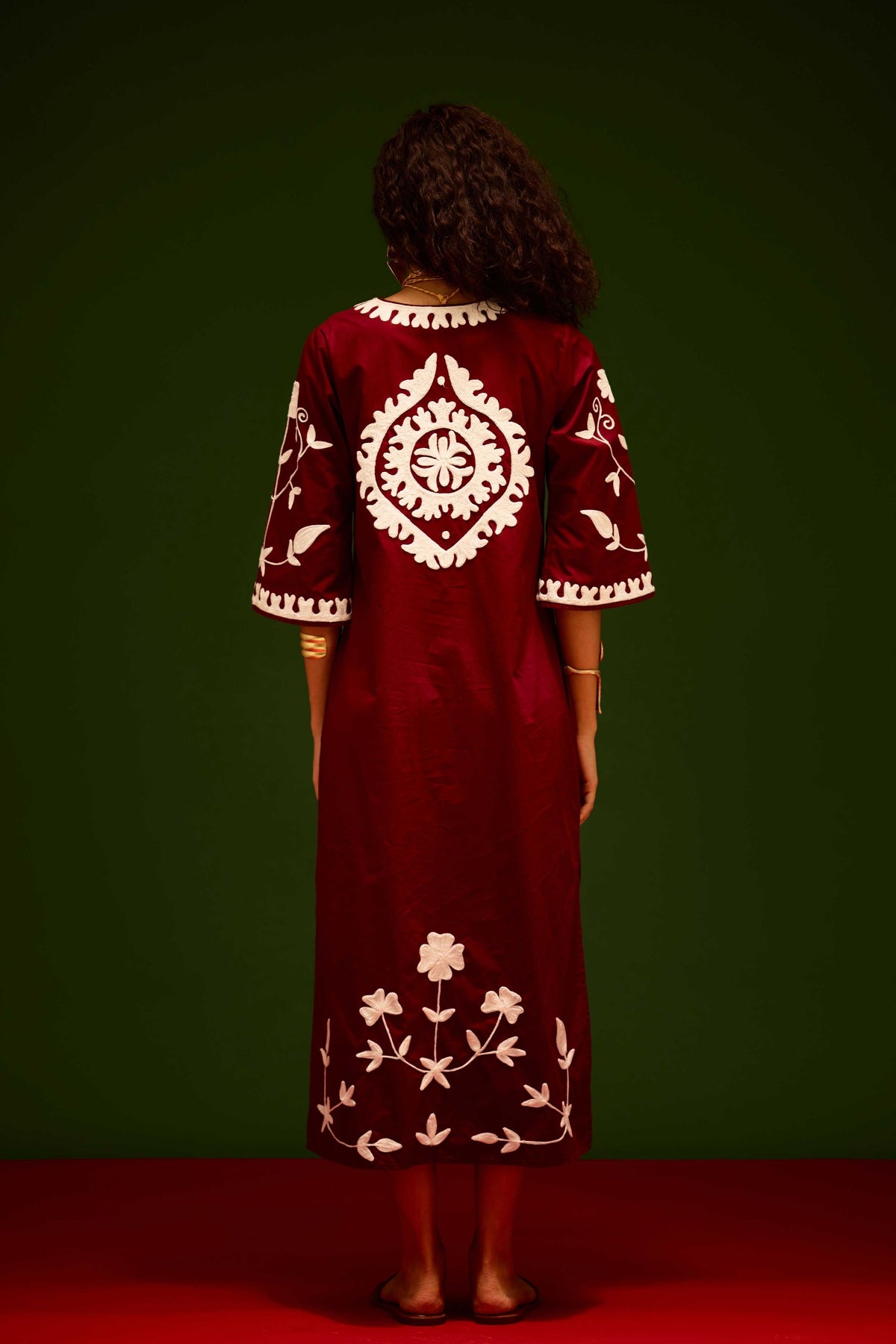 Burgundy Maxi Dress