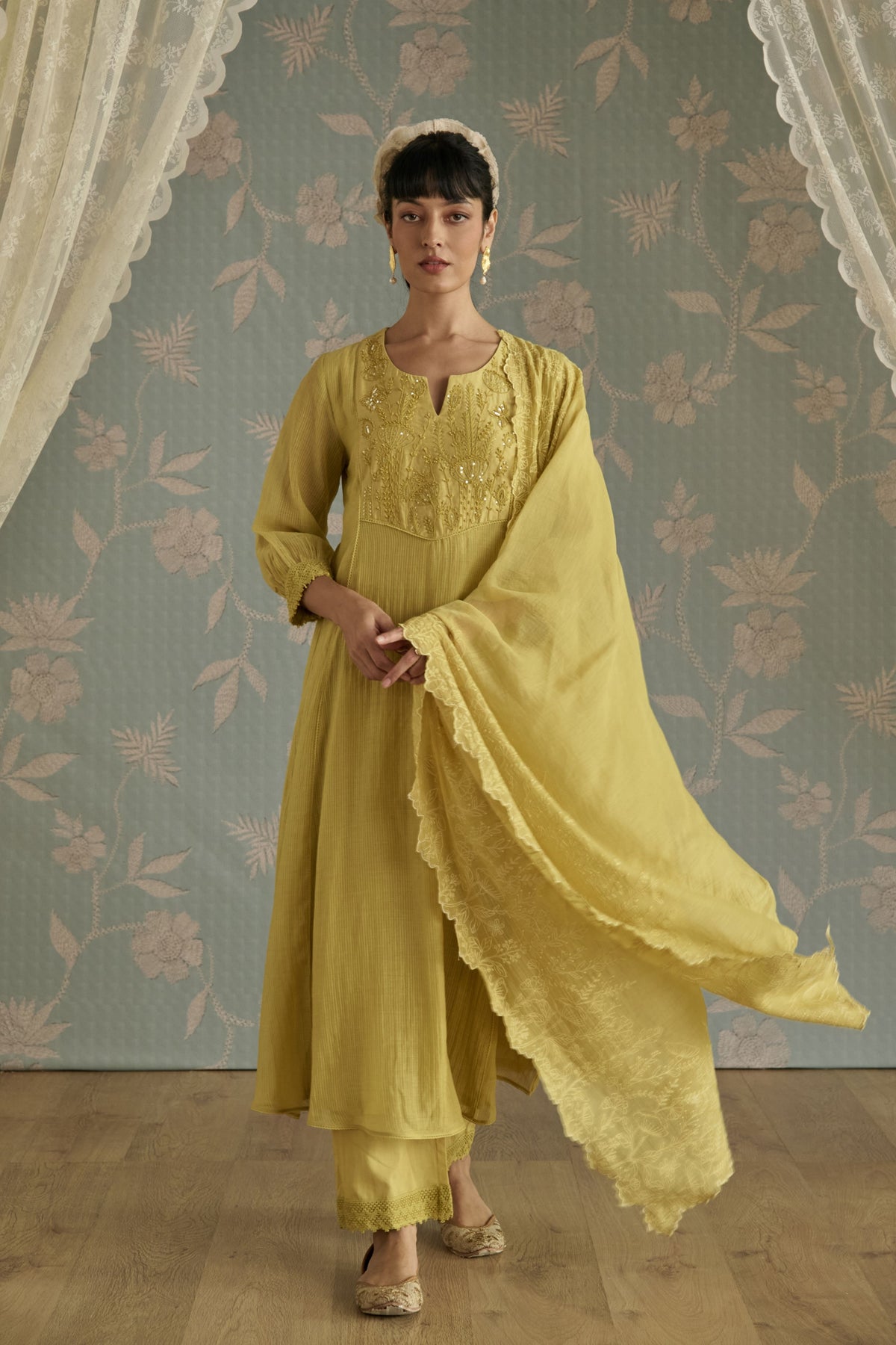 Yellow Nora Kurta Set