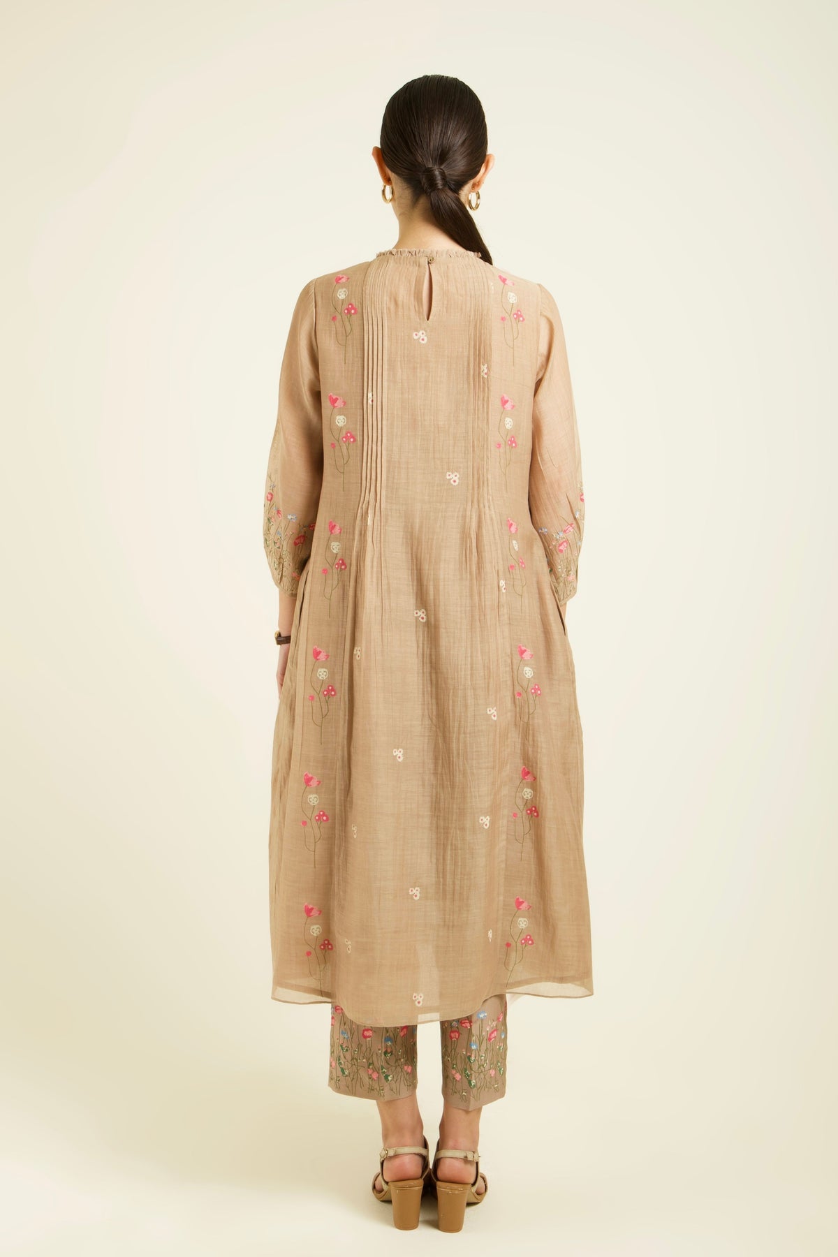 Beige Tunic Set