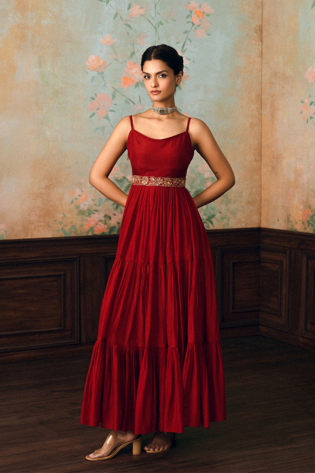 Viola Anarkali Set