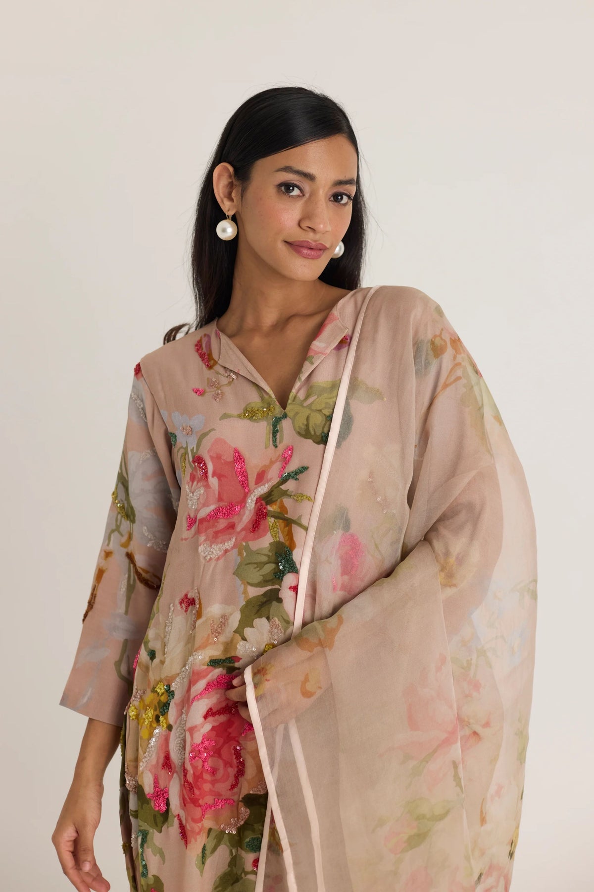 Hazel Embroidered Kurta Set