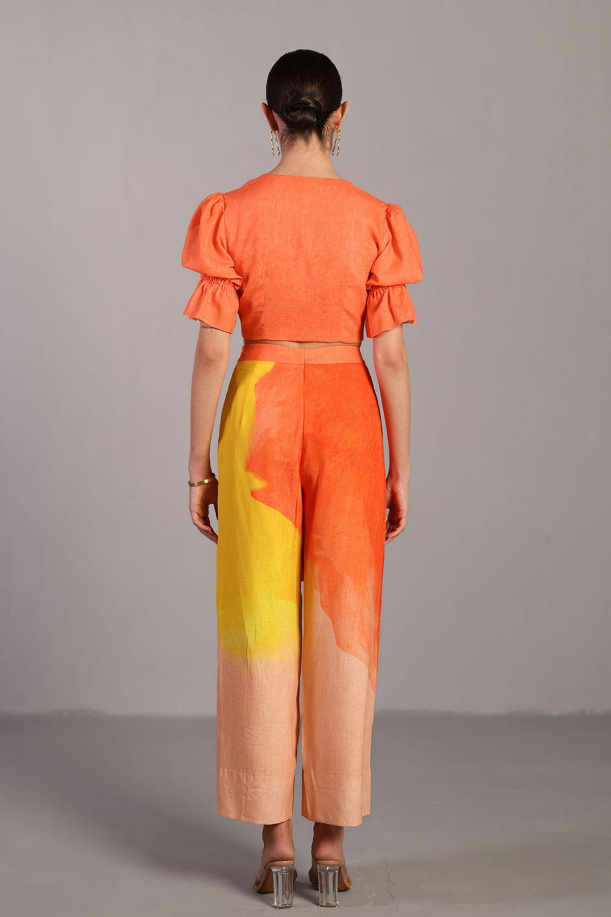 Yellow and Orange Pants