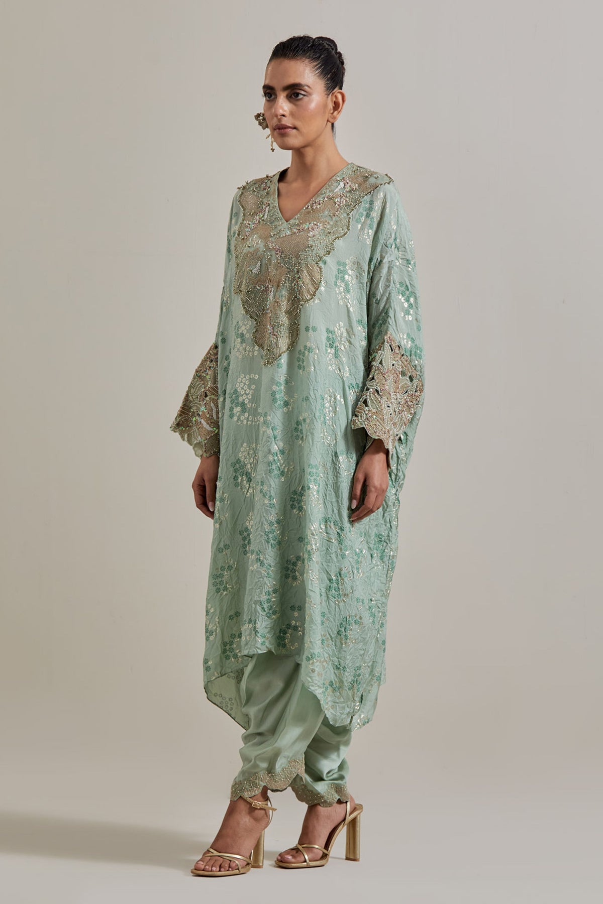 Sage Kaftan Set