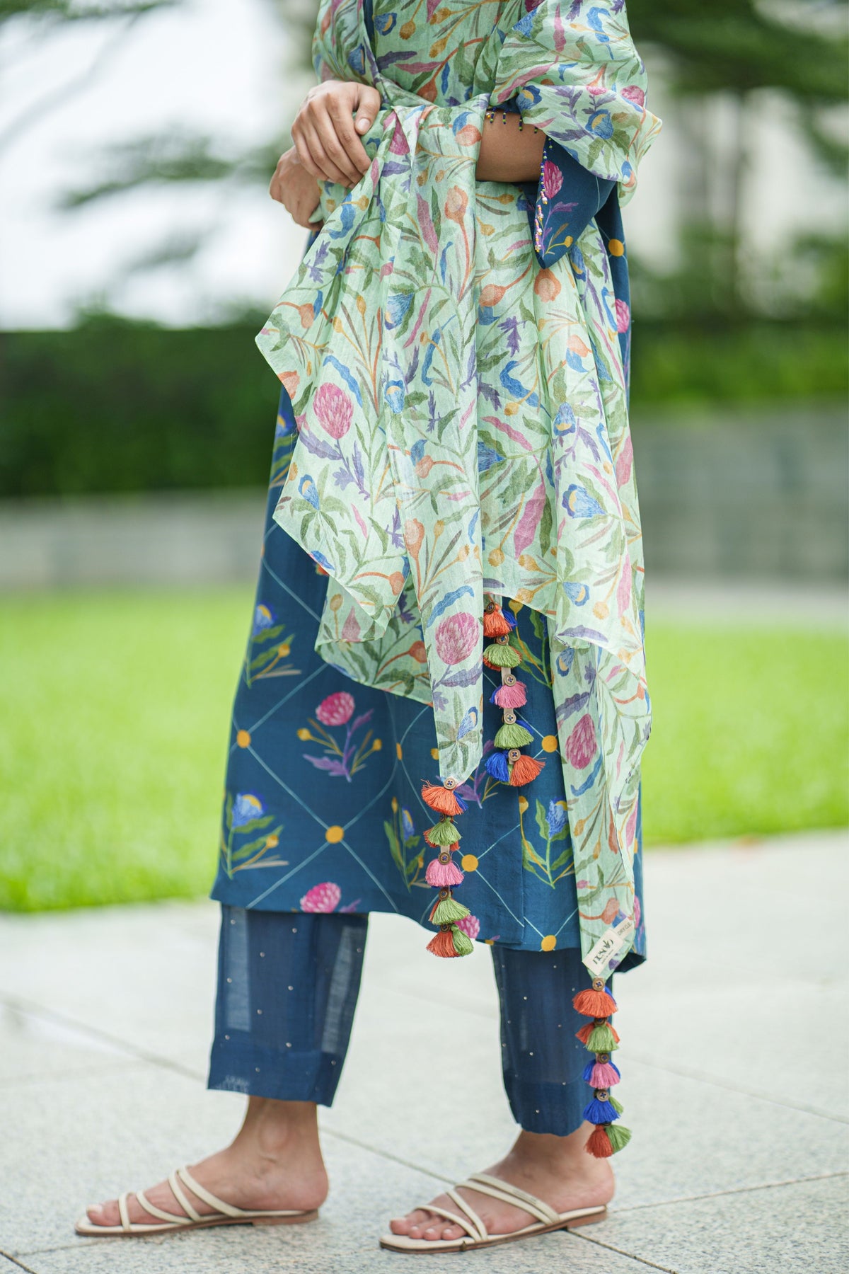 Jaal Mint Dupatta