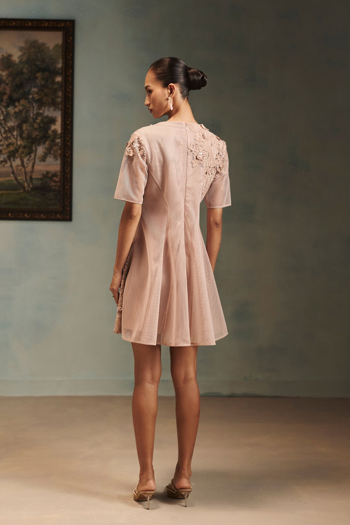 Vienna Champagne Bloom Dress