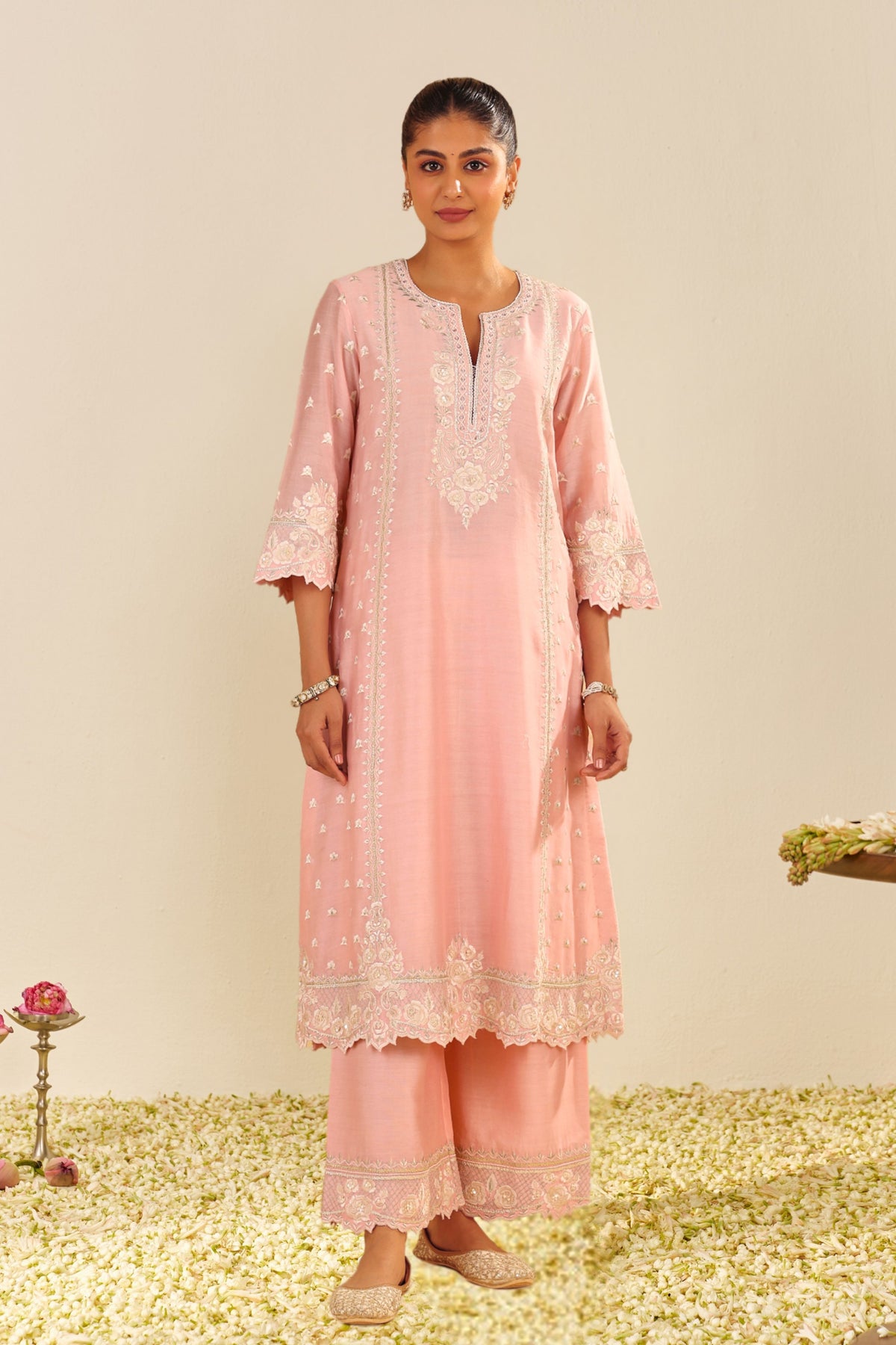 Sumaiya Pink Kurta Set