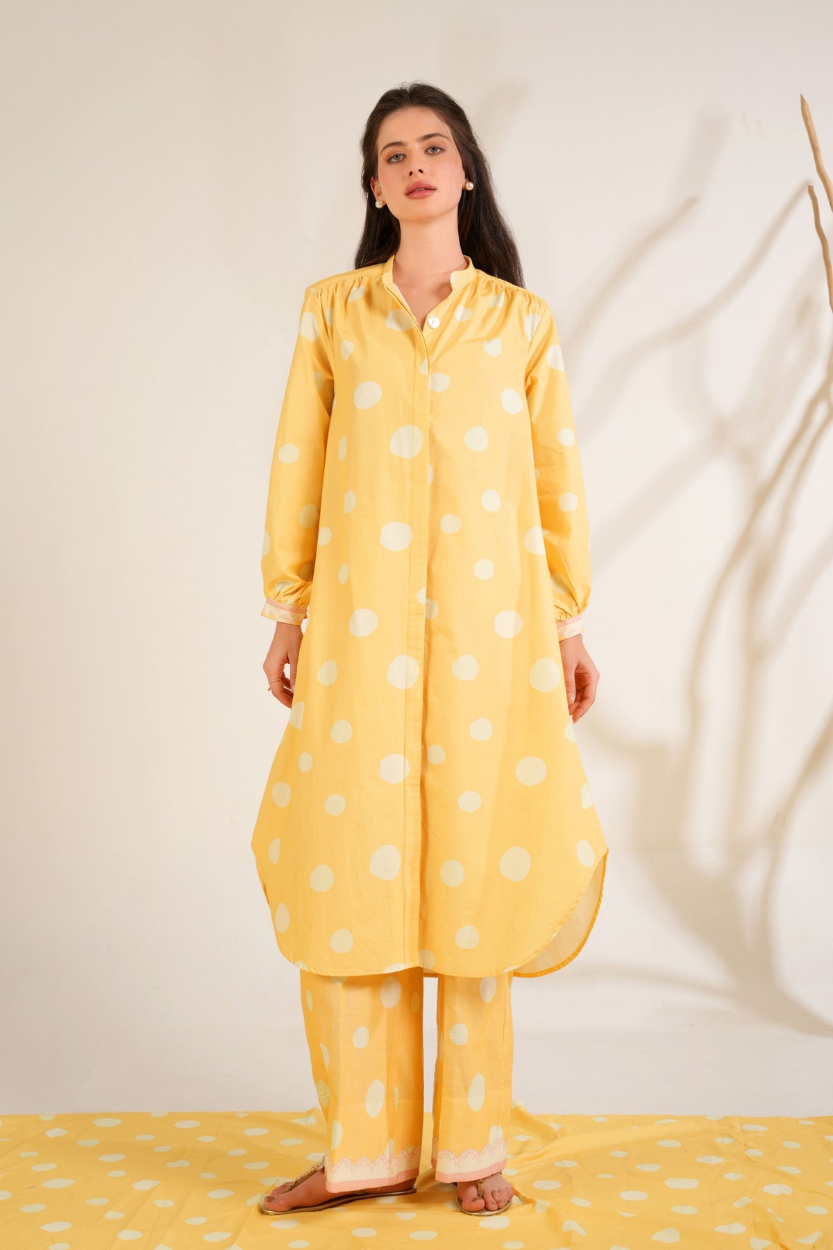 Lemon Sorbet Shirt Dress
