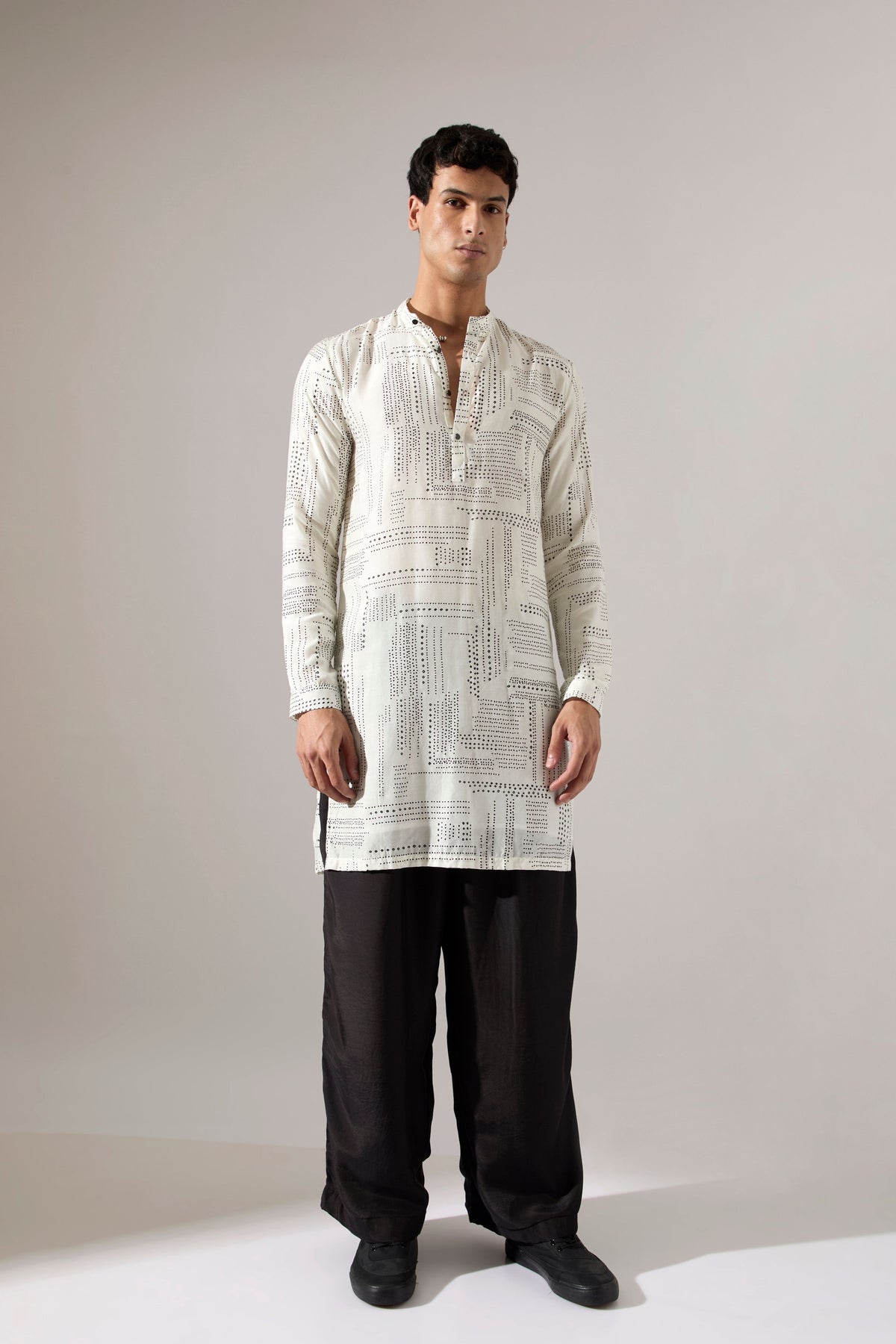 Michael Dots Kurta Set