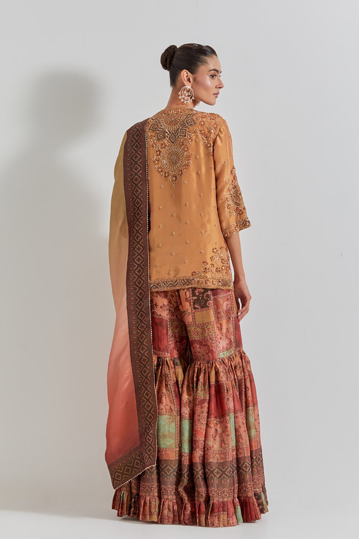 Spicy Glam Tissue Kurta Set