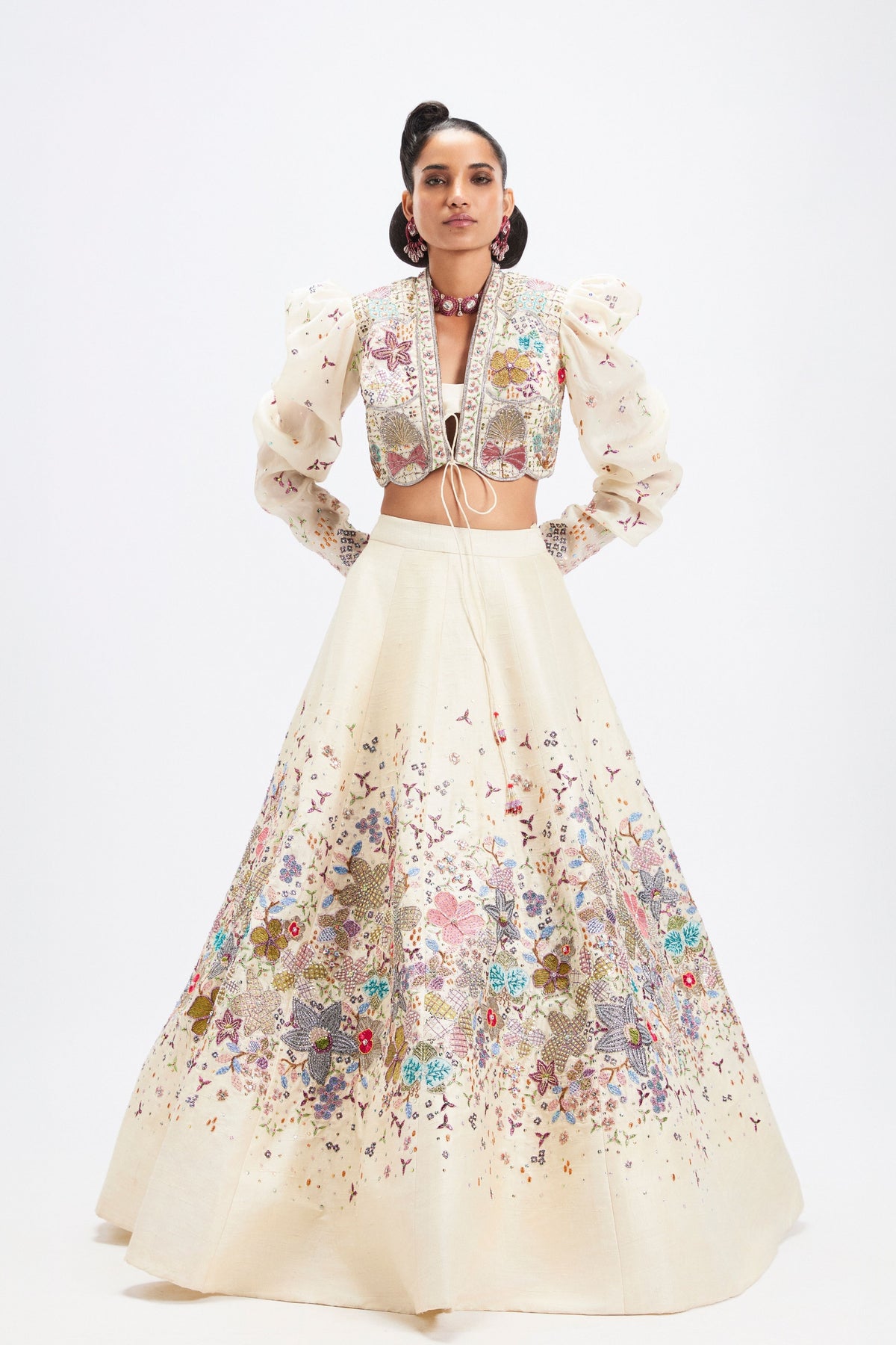 Tenebra Lehenga Set
