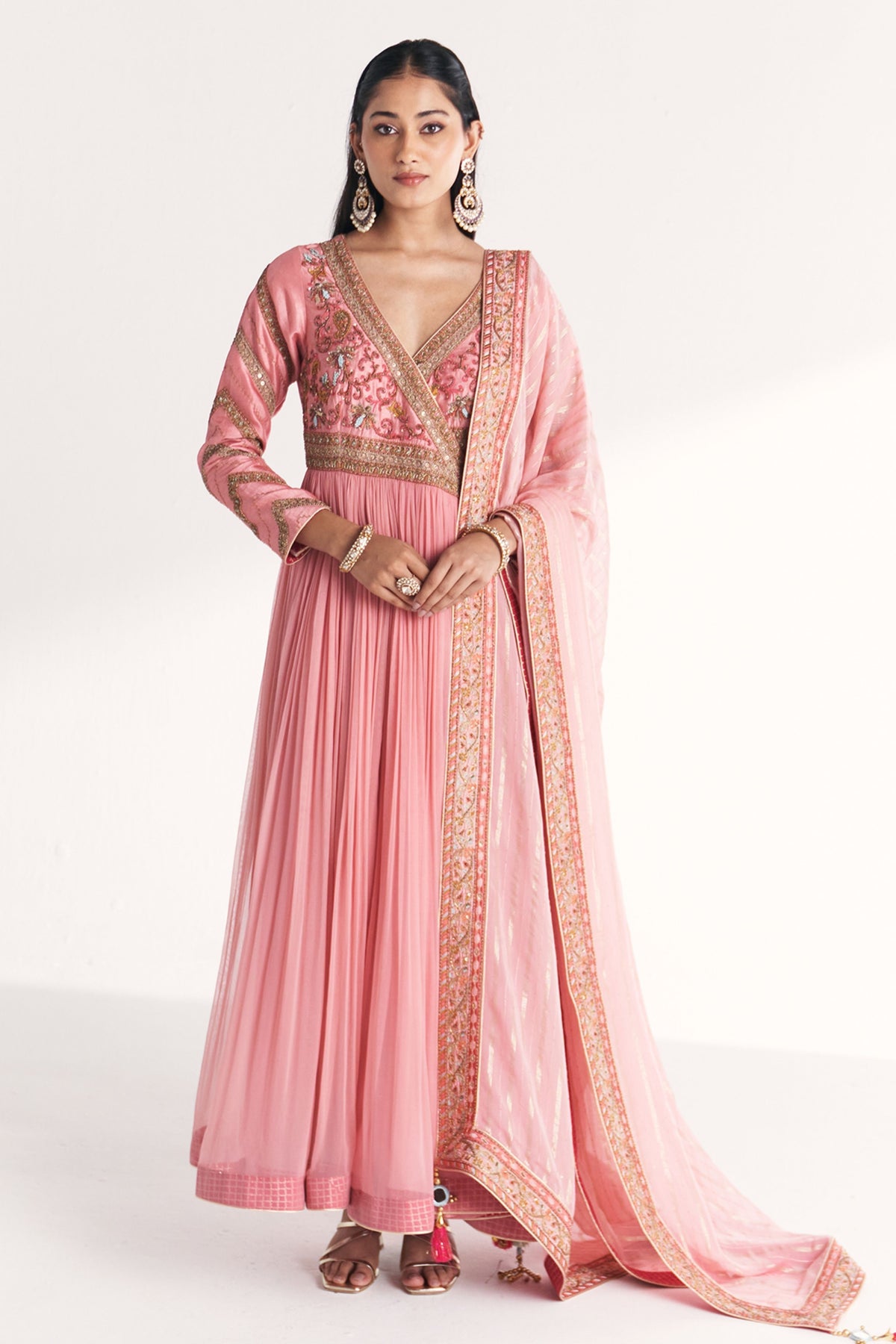 Kamya Light Pink Anarkali