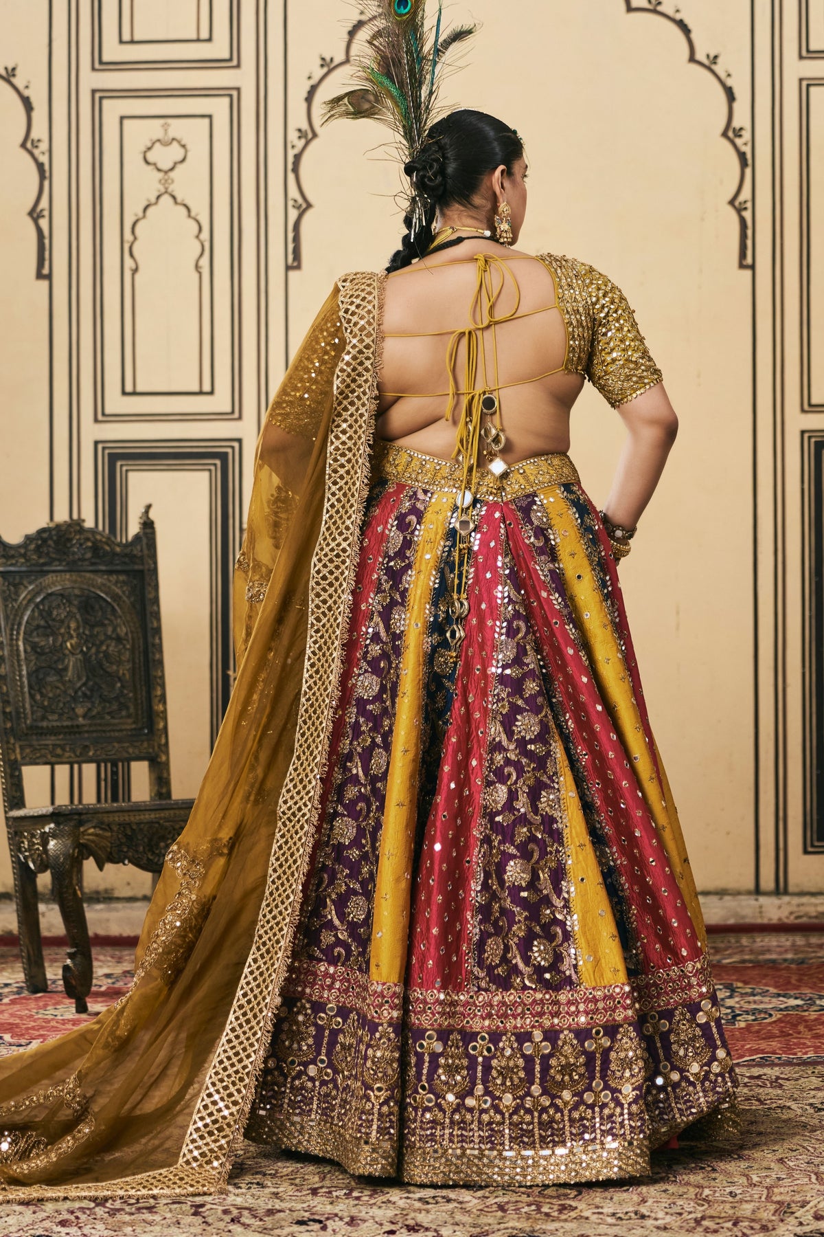 Rangotsav Organza Lehenga Set