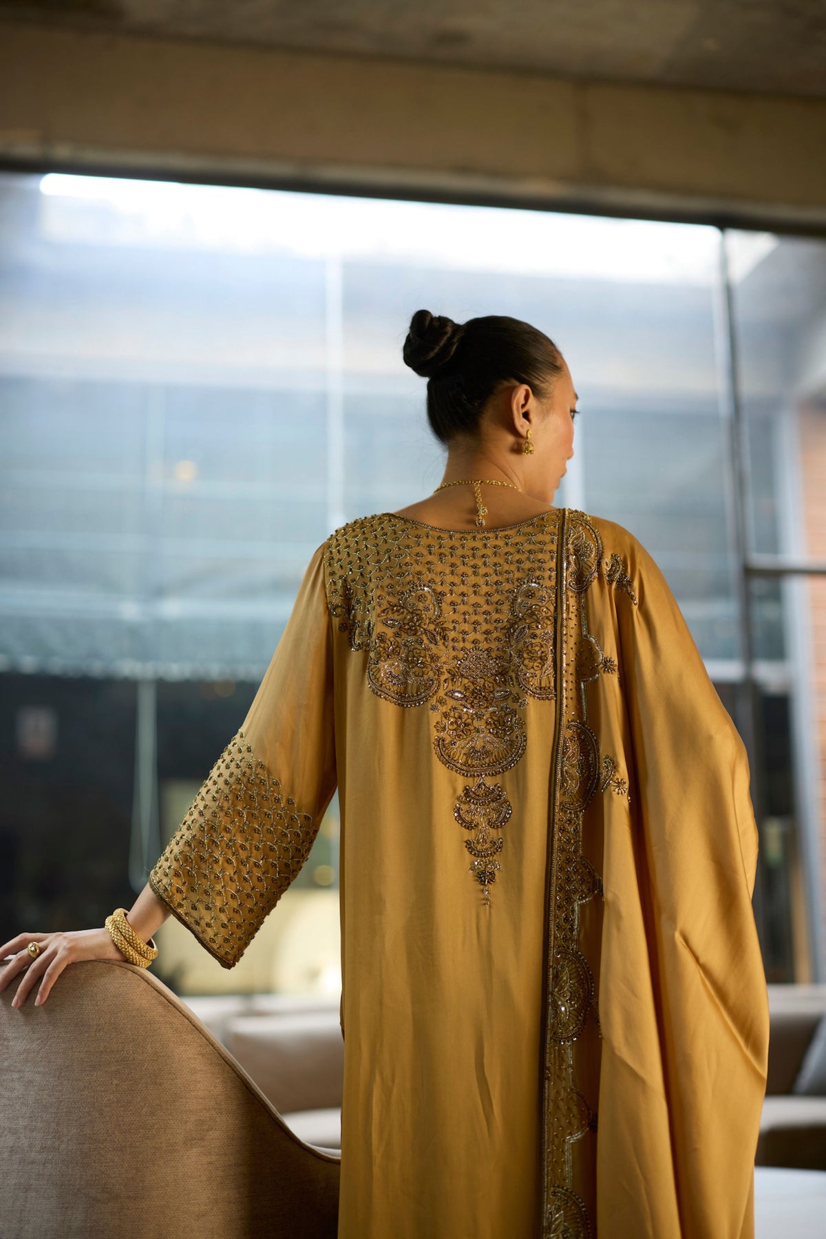 Mustard Prana Kurta Set
