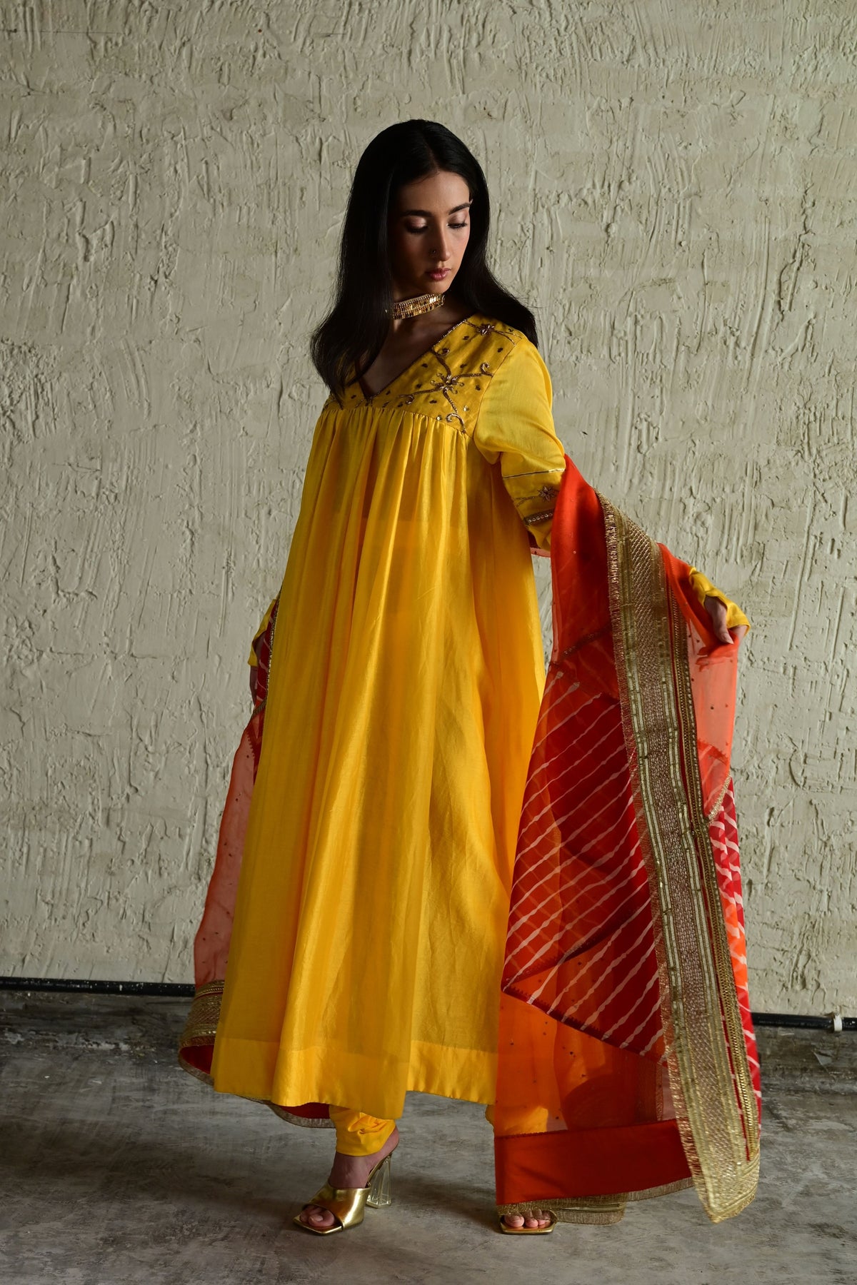 Festive Lace Dupatta