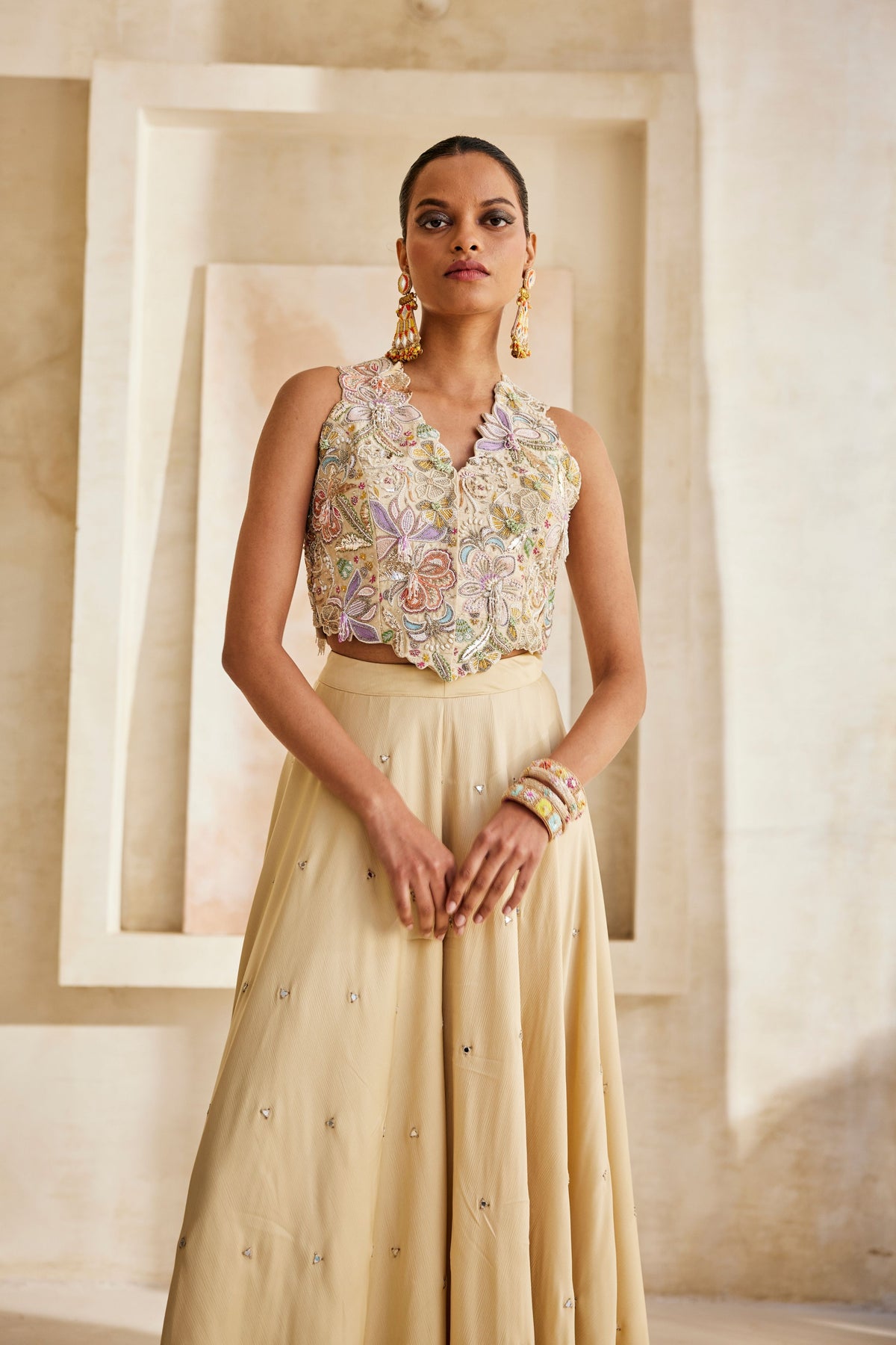 Gulnaar Waistcoat Set