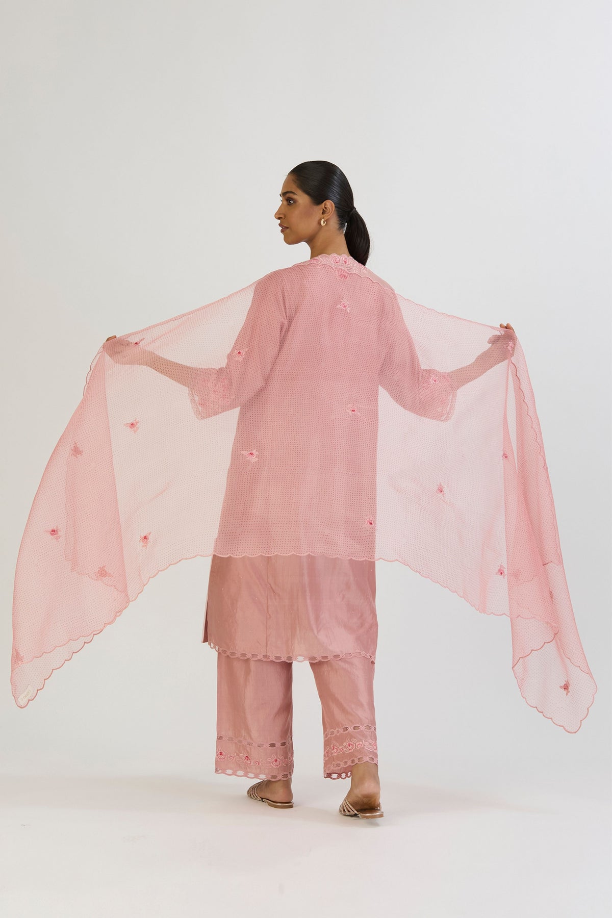 Pink Ikaya Dupatta