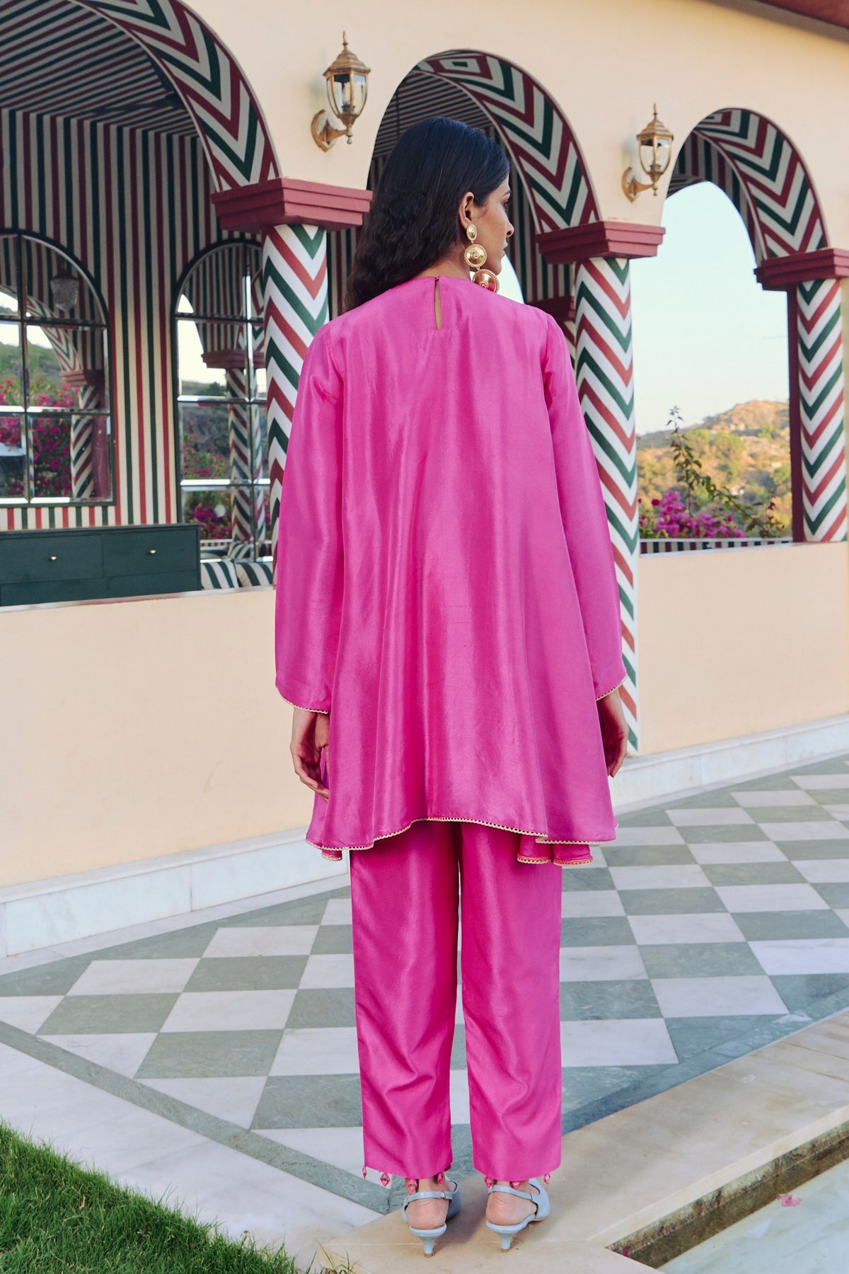 Pique Kurta Set