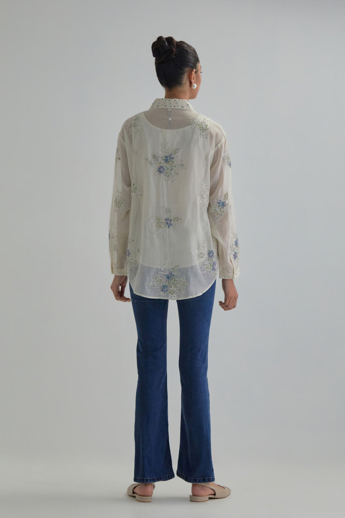 Blue Cotton Shirt