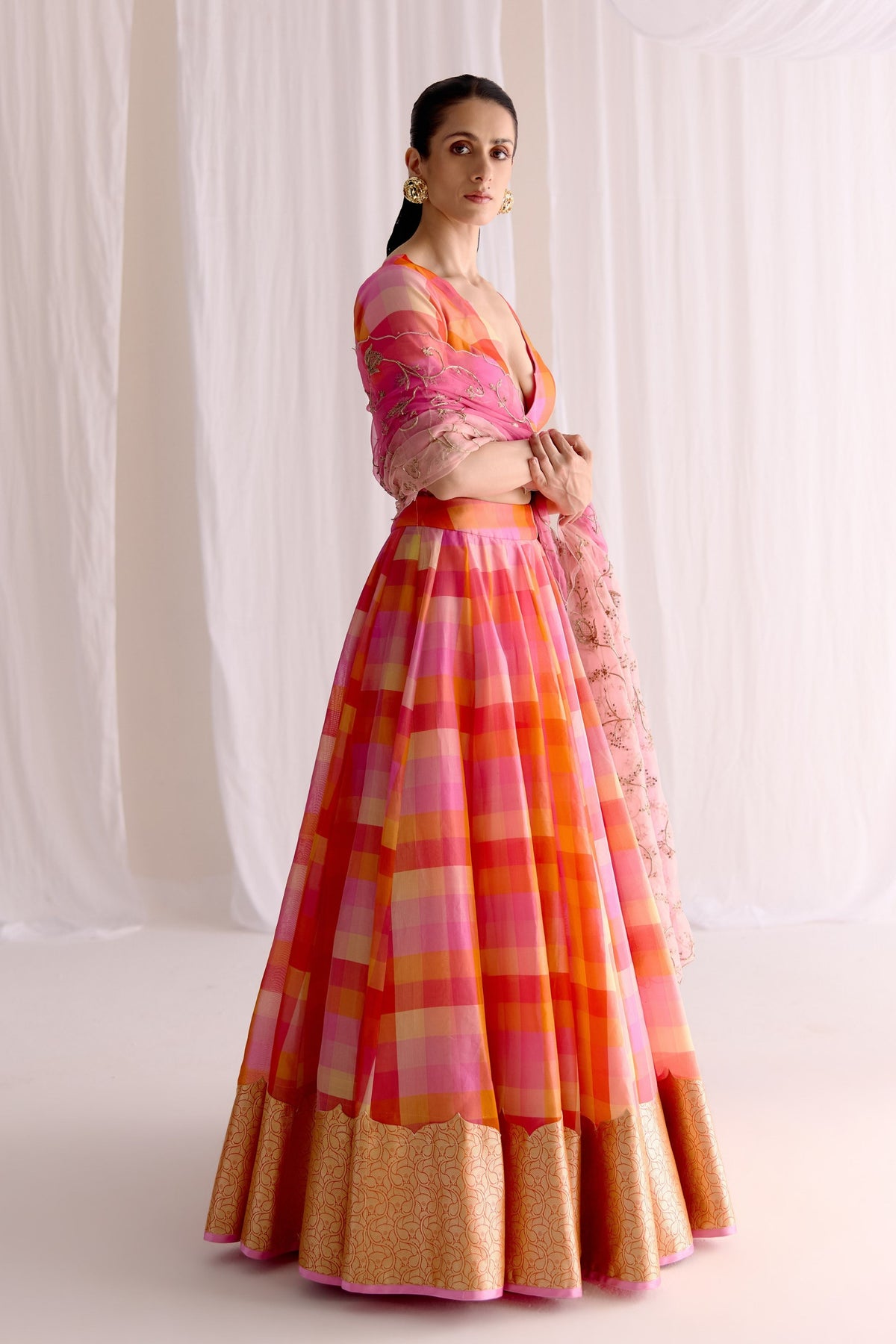 Gulmeher Pachranga Lehenga Set
