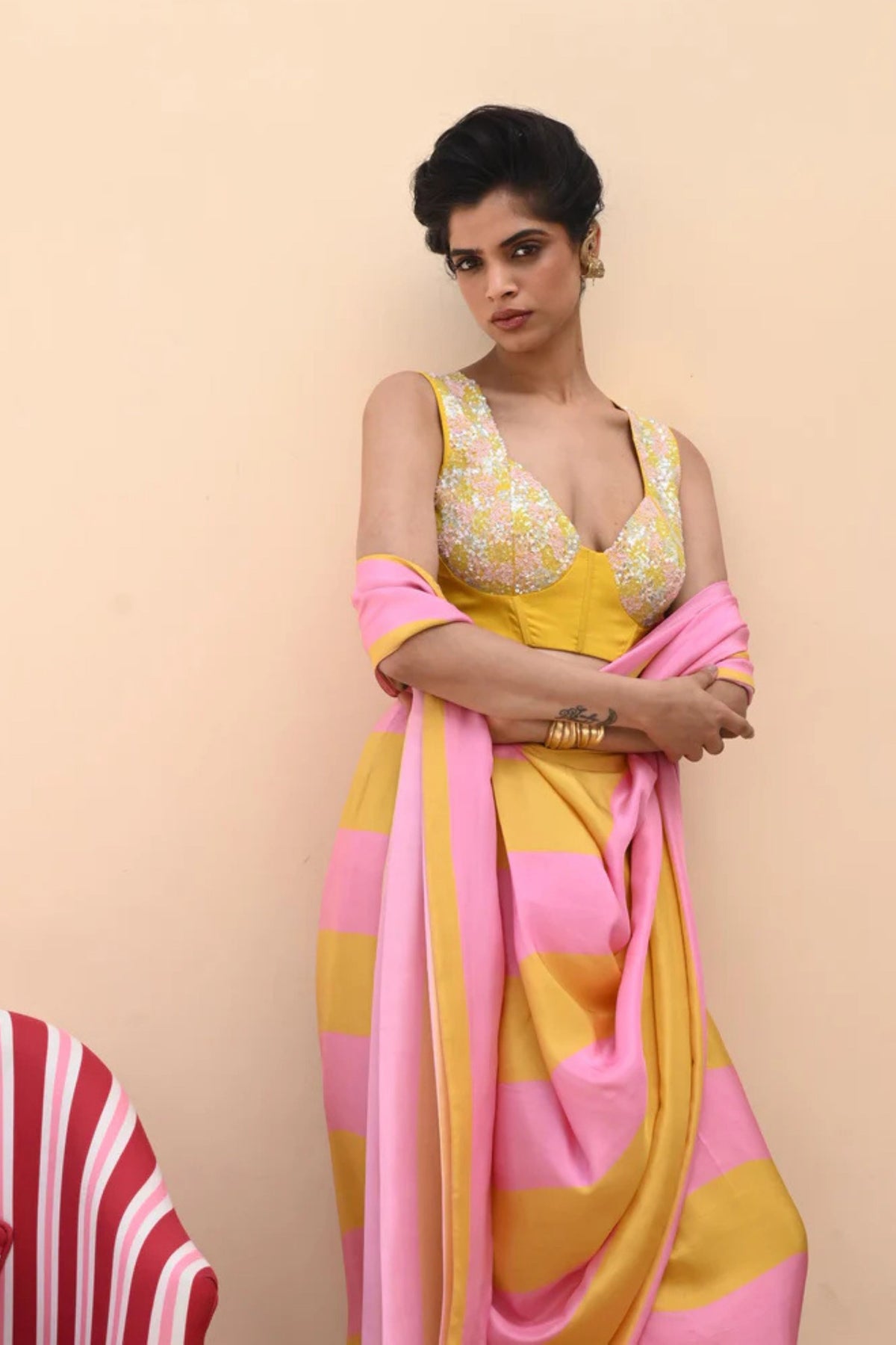 Glimmer Saree