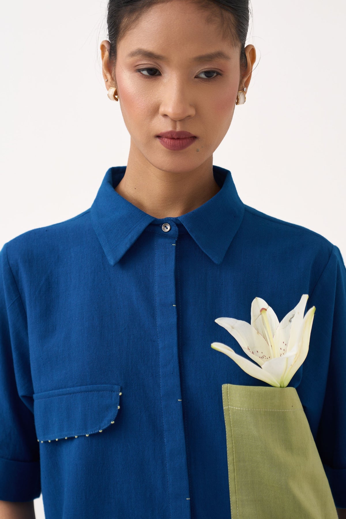 Back Drawstring Floral Co-Ord Set