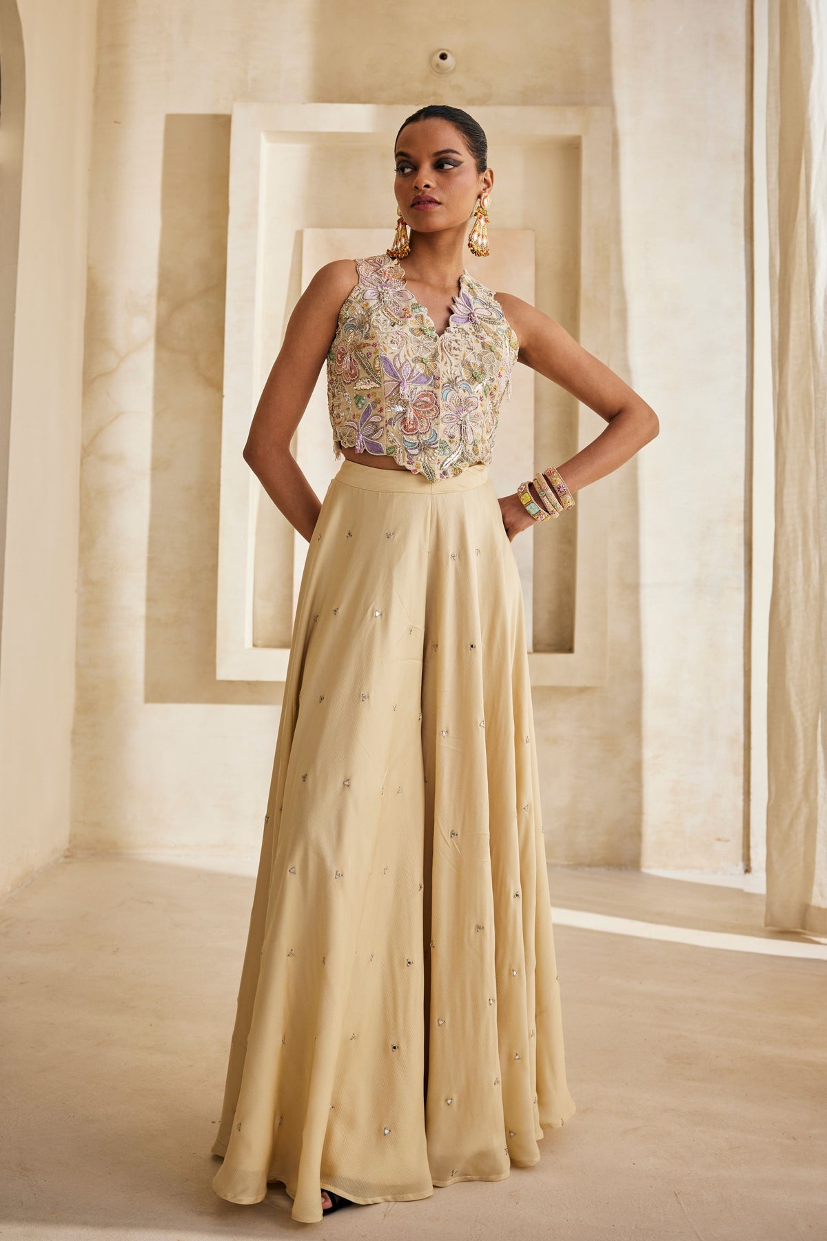 Gulnaar Waistcoat Set