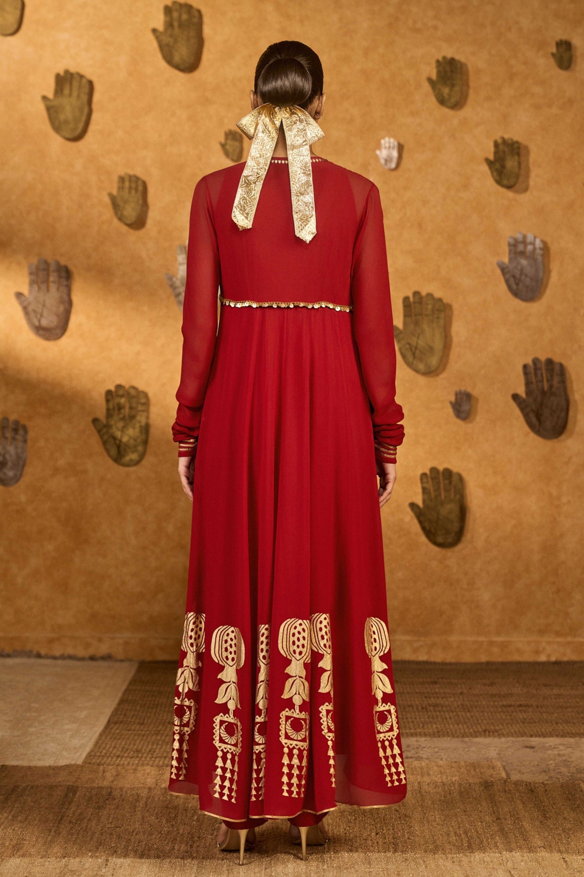 Red Pop Jacket Set