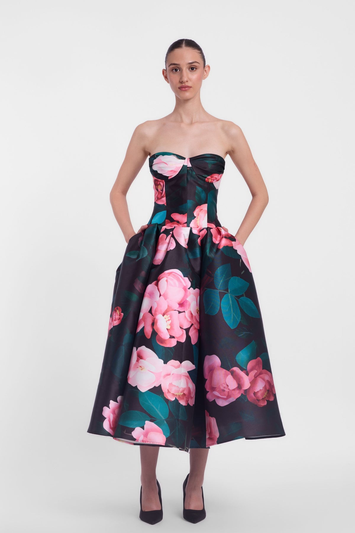 Strapless  Midi