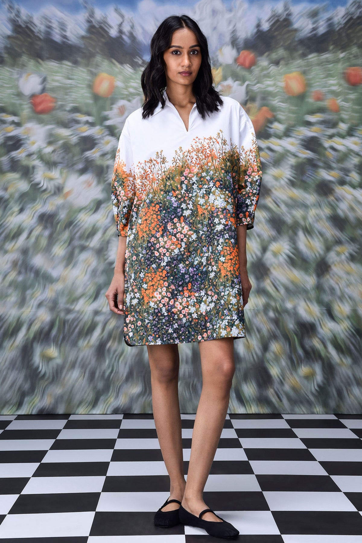 Meadow Print Dress