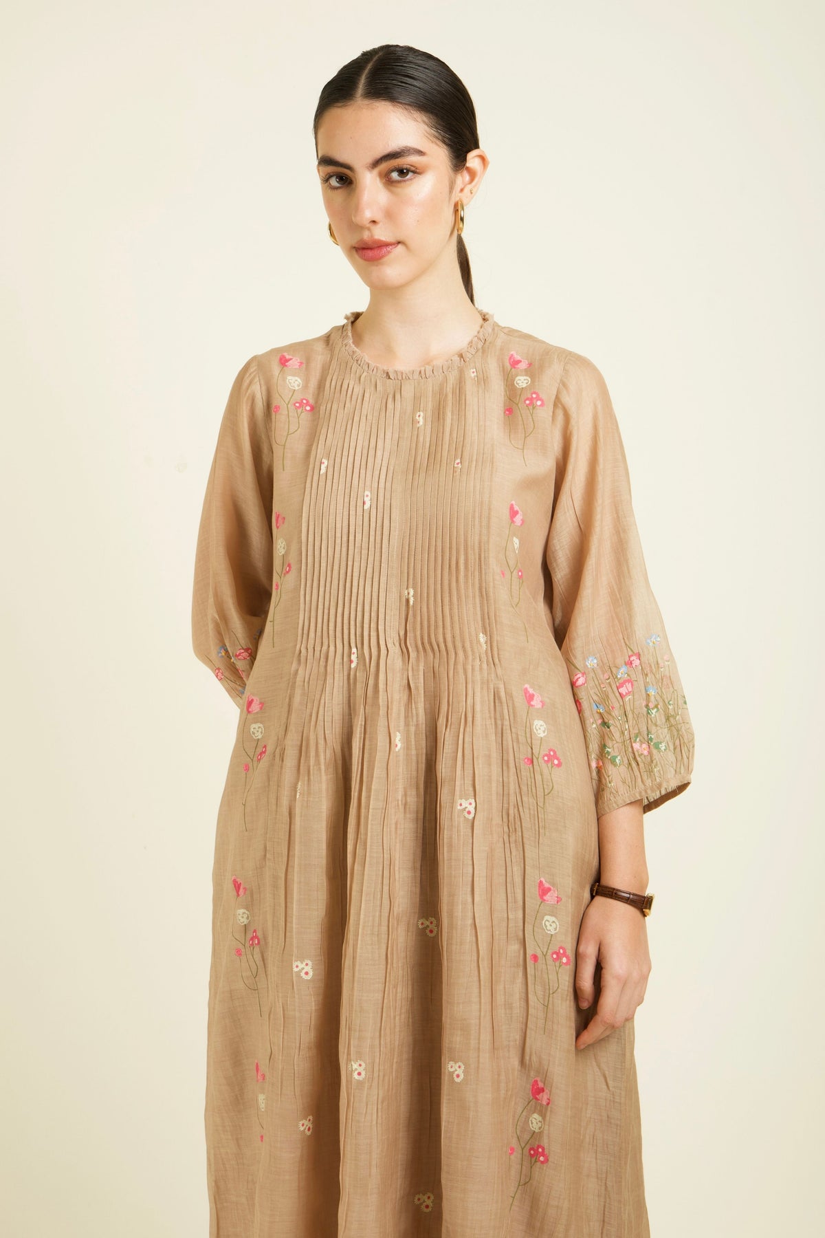 Beige Tunic Set