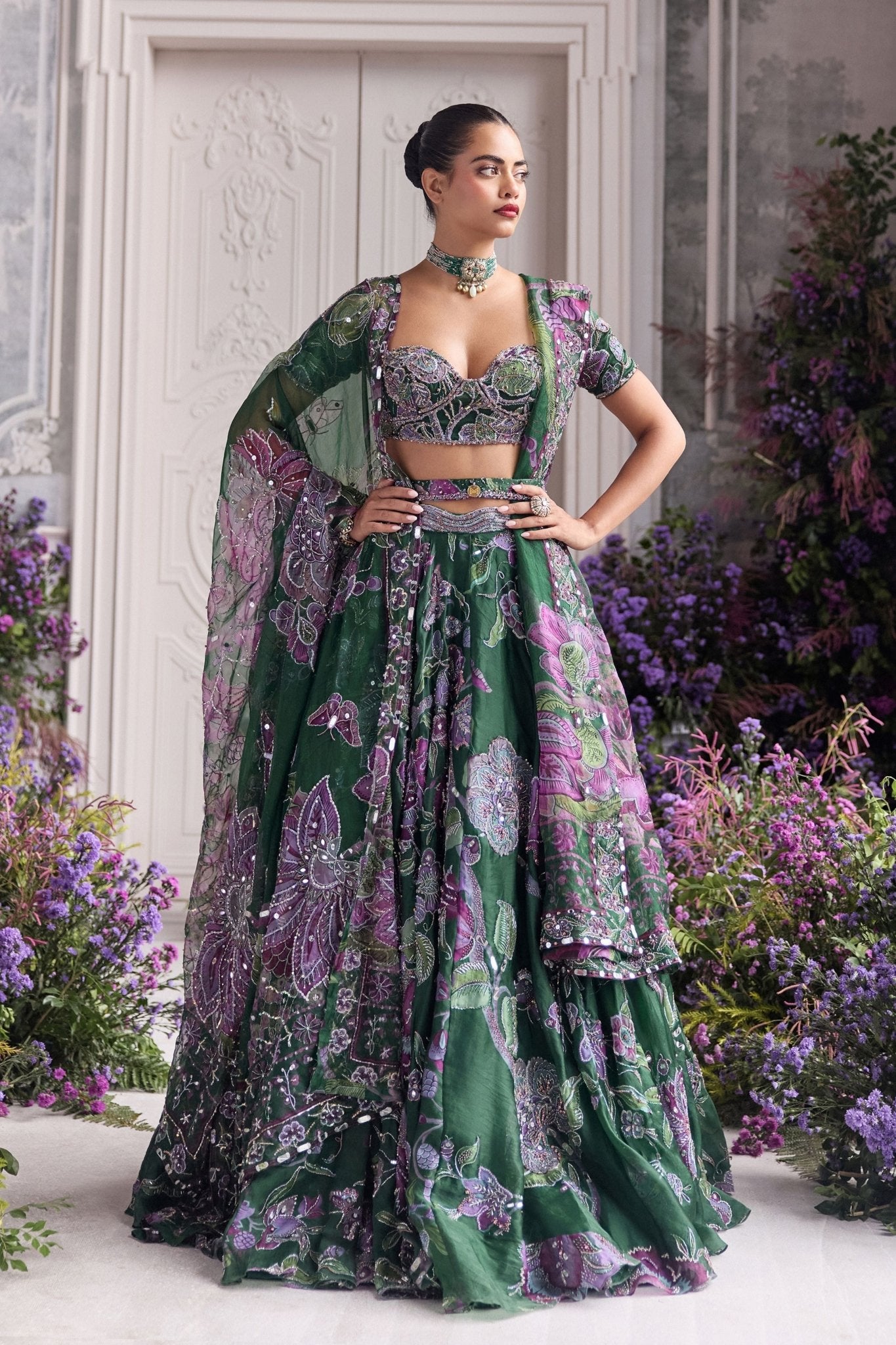 Adaia Bridal Lehenga Set - Mahima Mahajan - Elahe