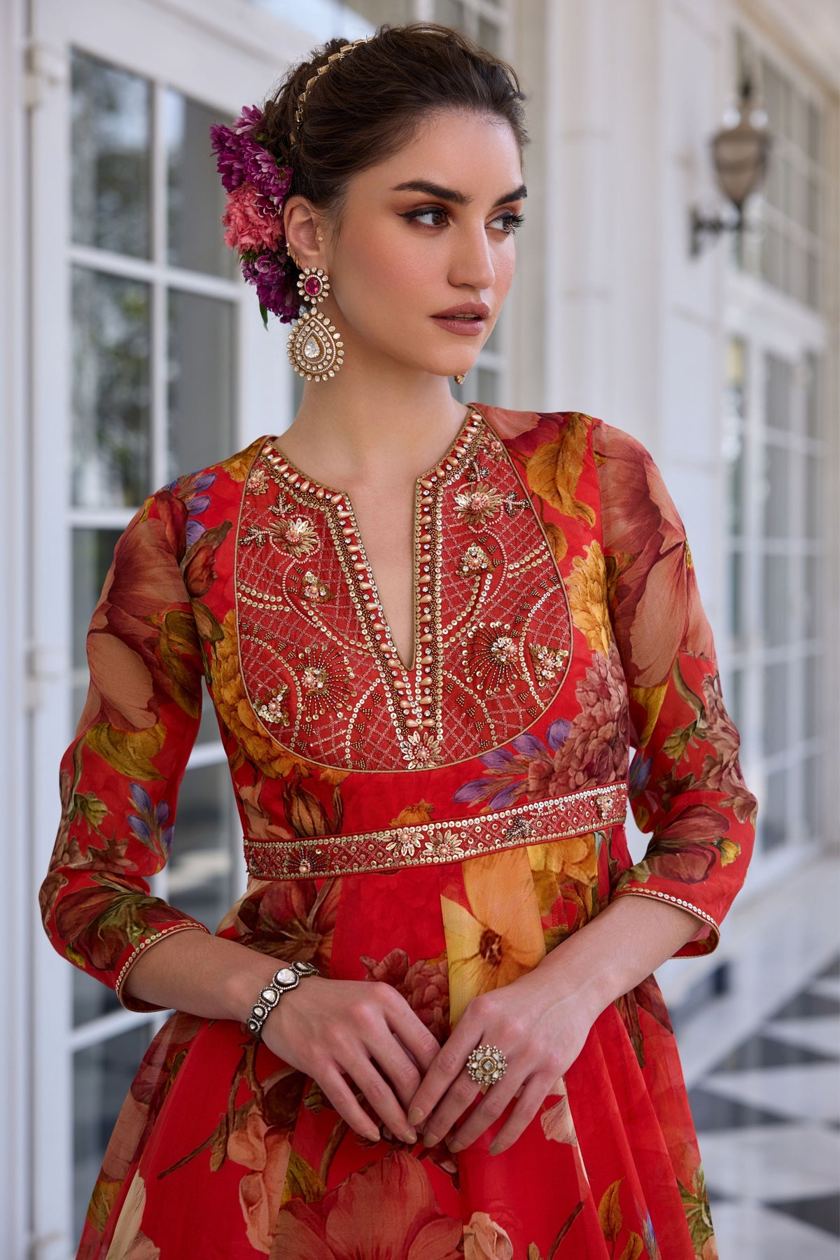 Mehr Anarkali Set