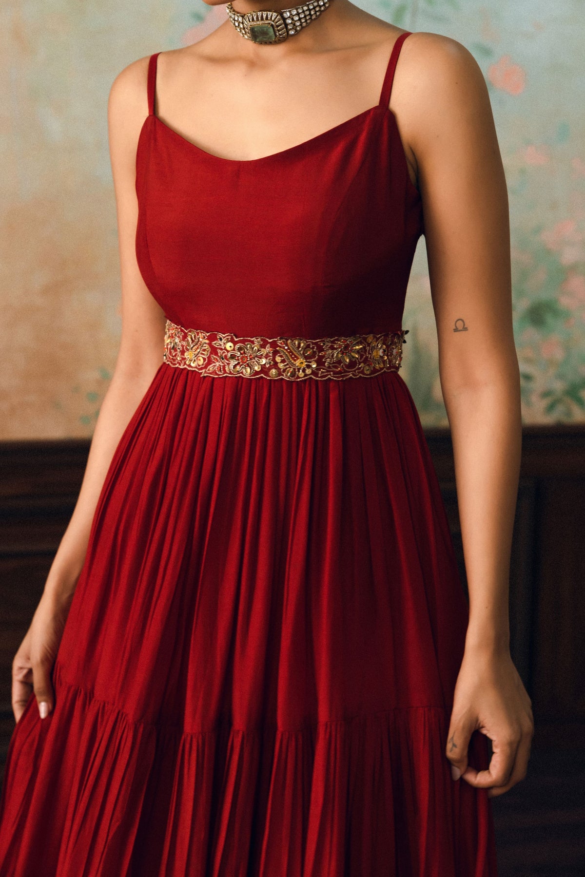 Viola Anarkali Set