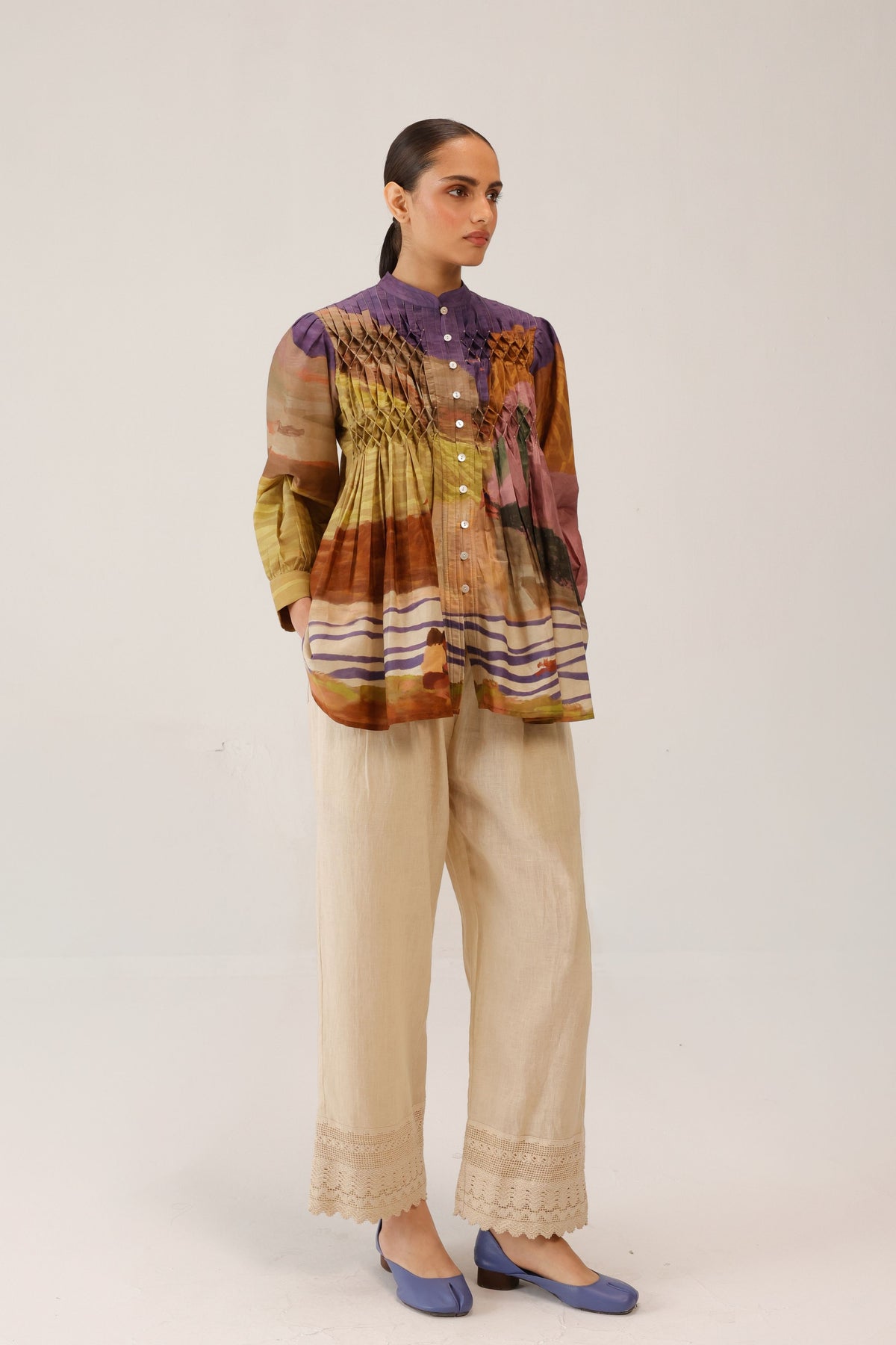 Smocked Leni Top