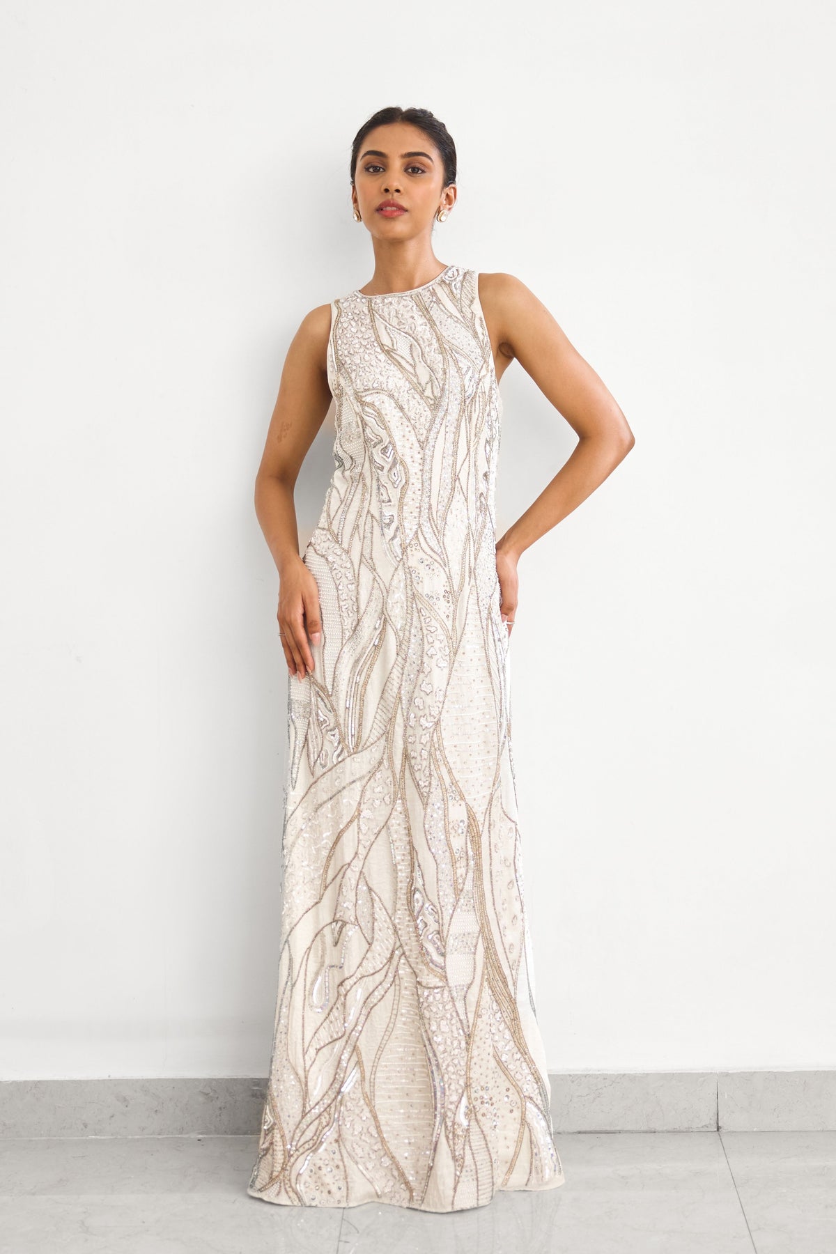 Gold Frost Gown