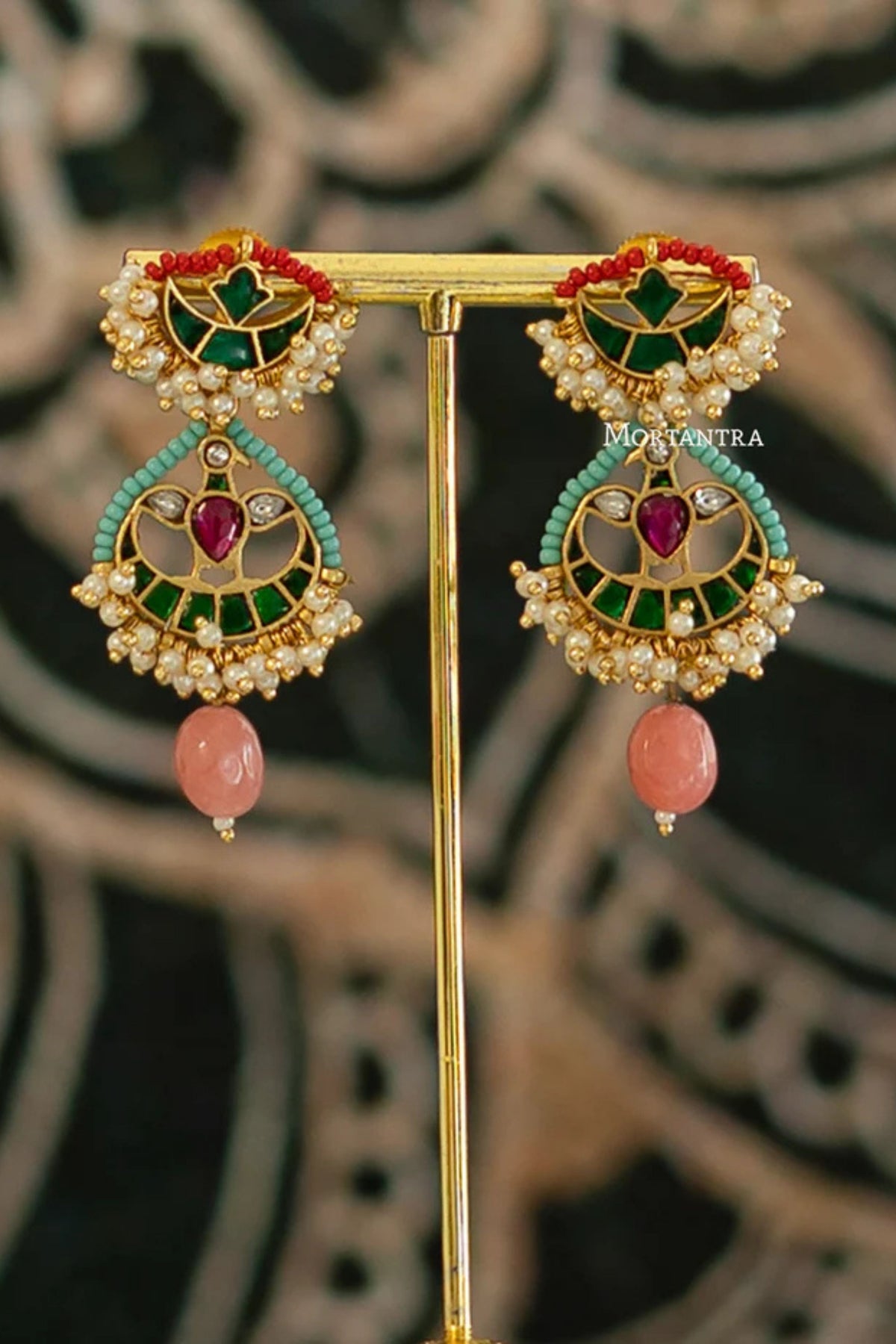 Multicolor Tribal Necklace Set